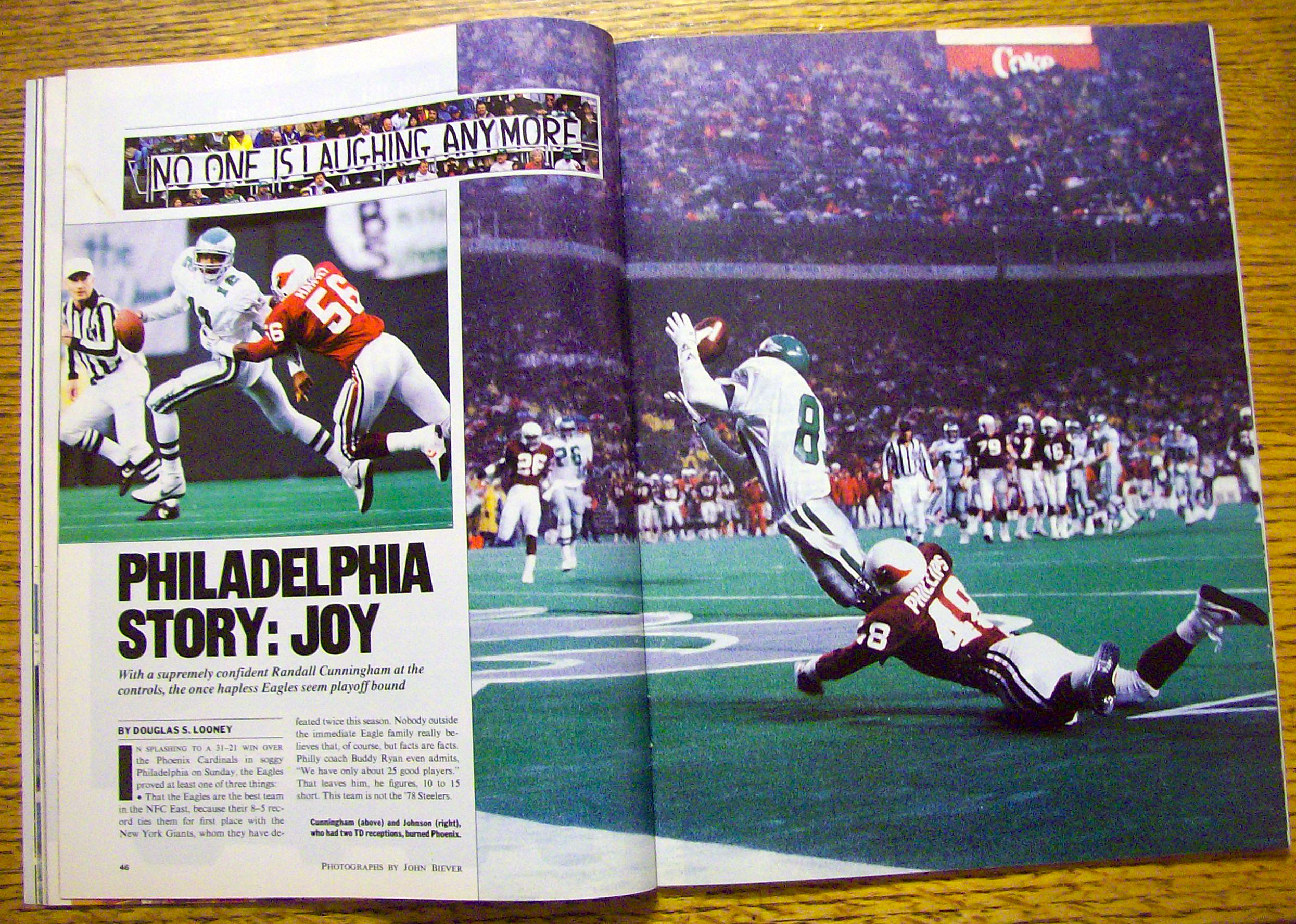Sport Illustrated Magazine December 5, 1988 Tony Rice