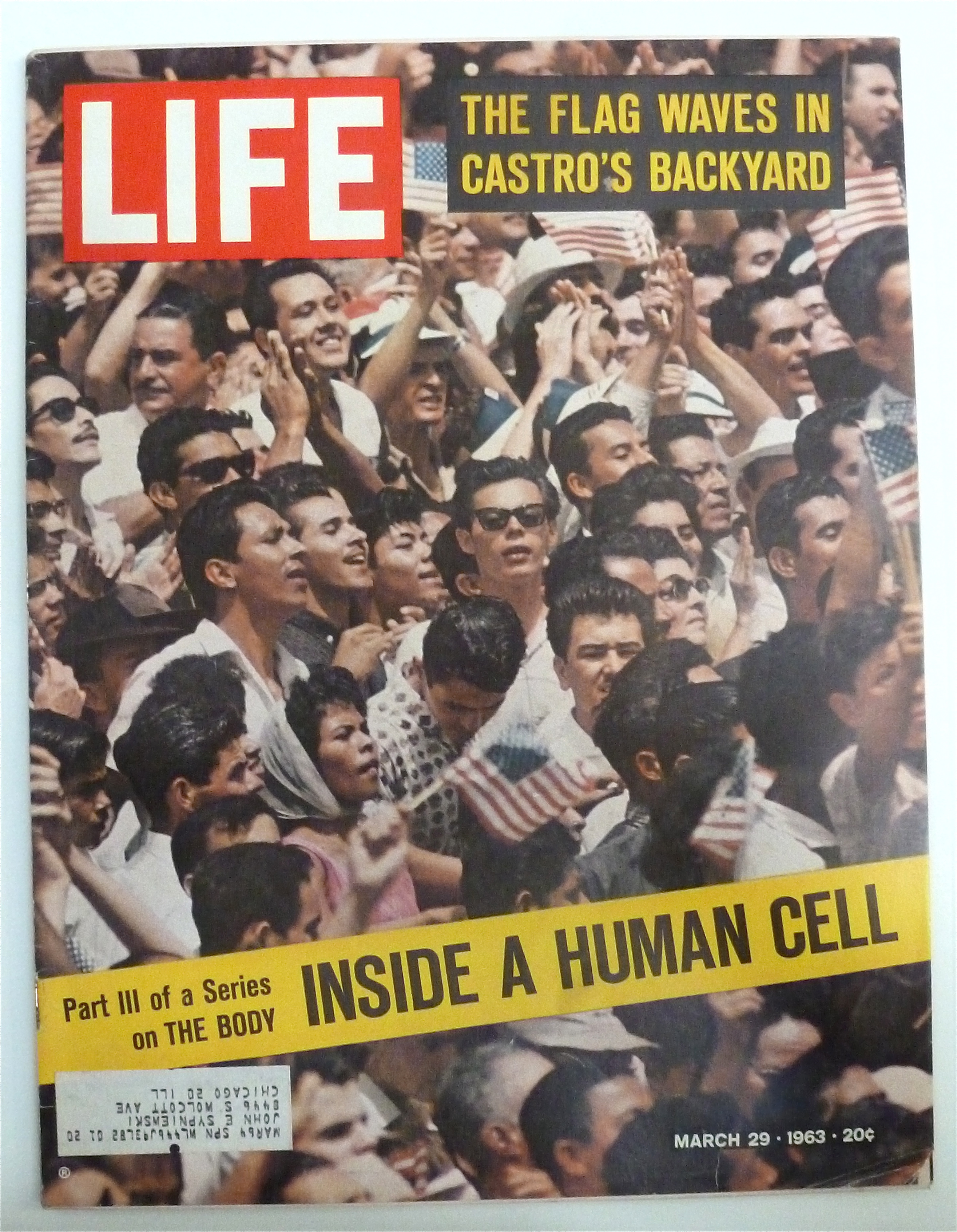 Life Magazine-March 29, 1963-Flag Waves