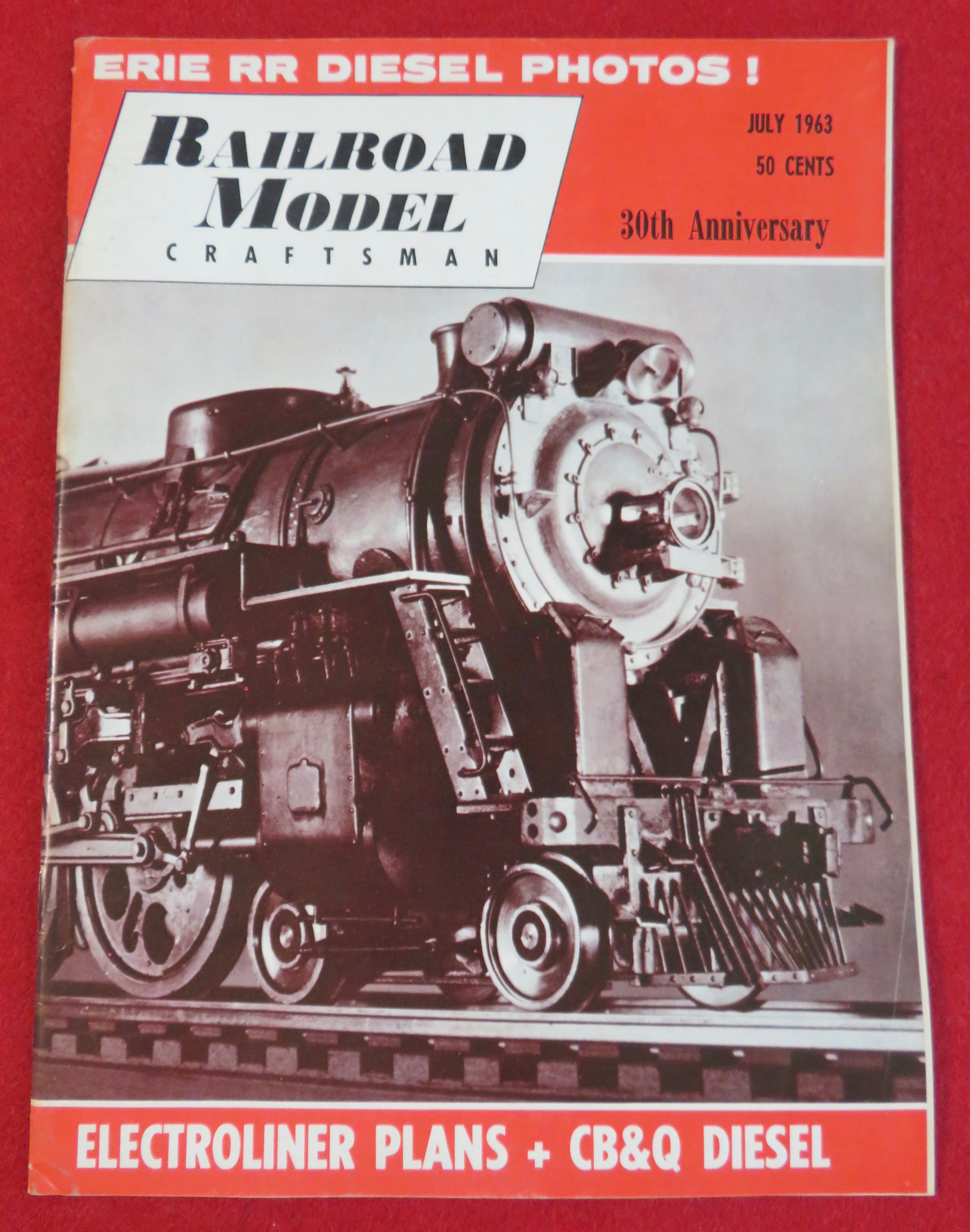 Railroad Model Craftsman Magazine July 1963