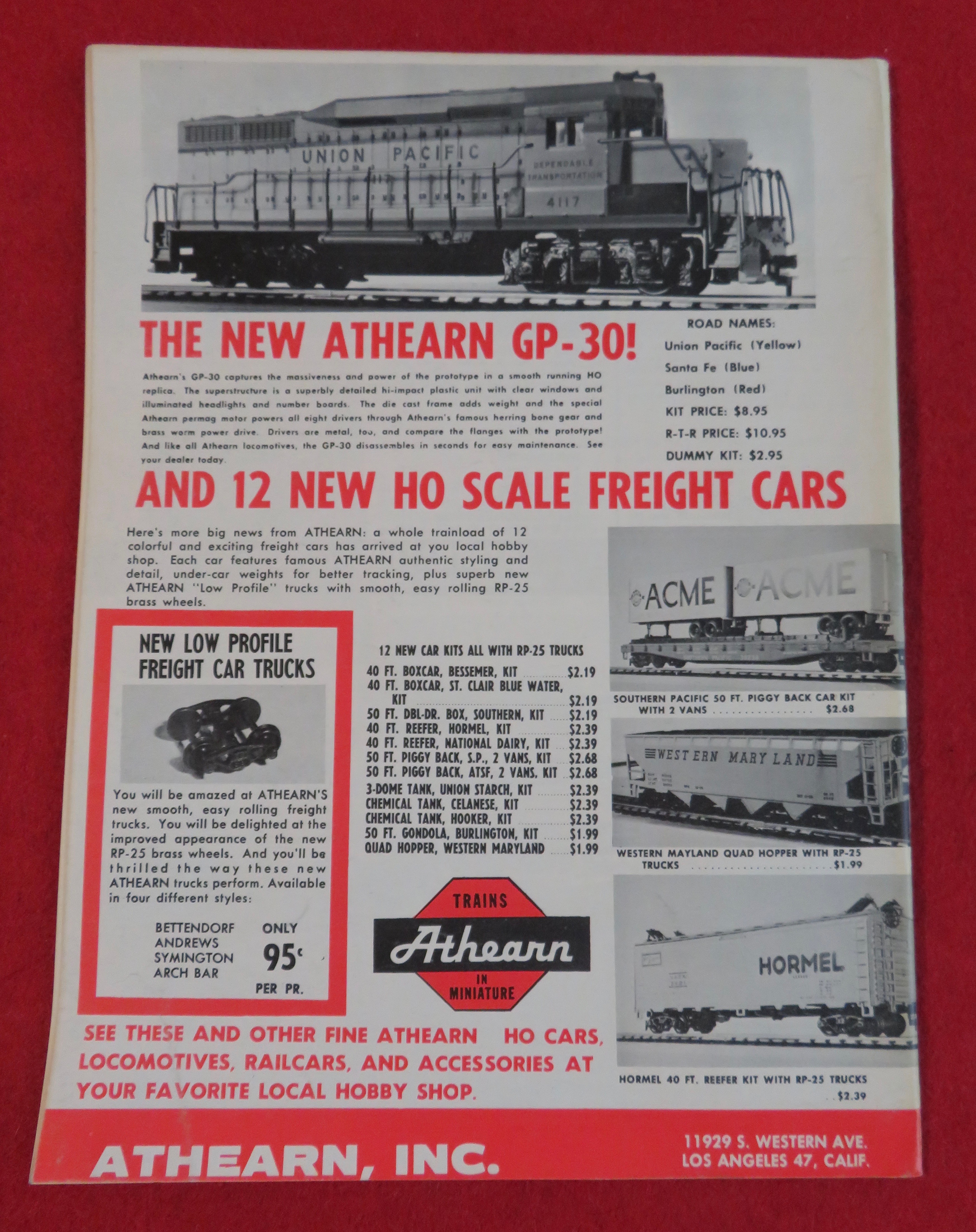Railroad Model Craftsman Magazine July 1963