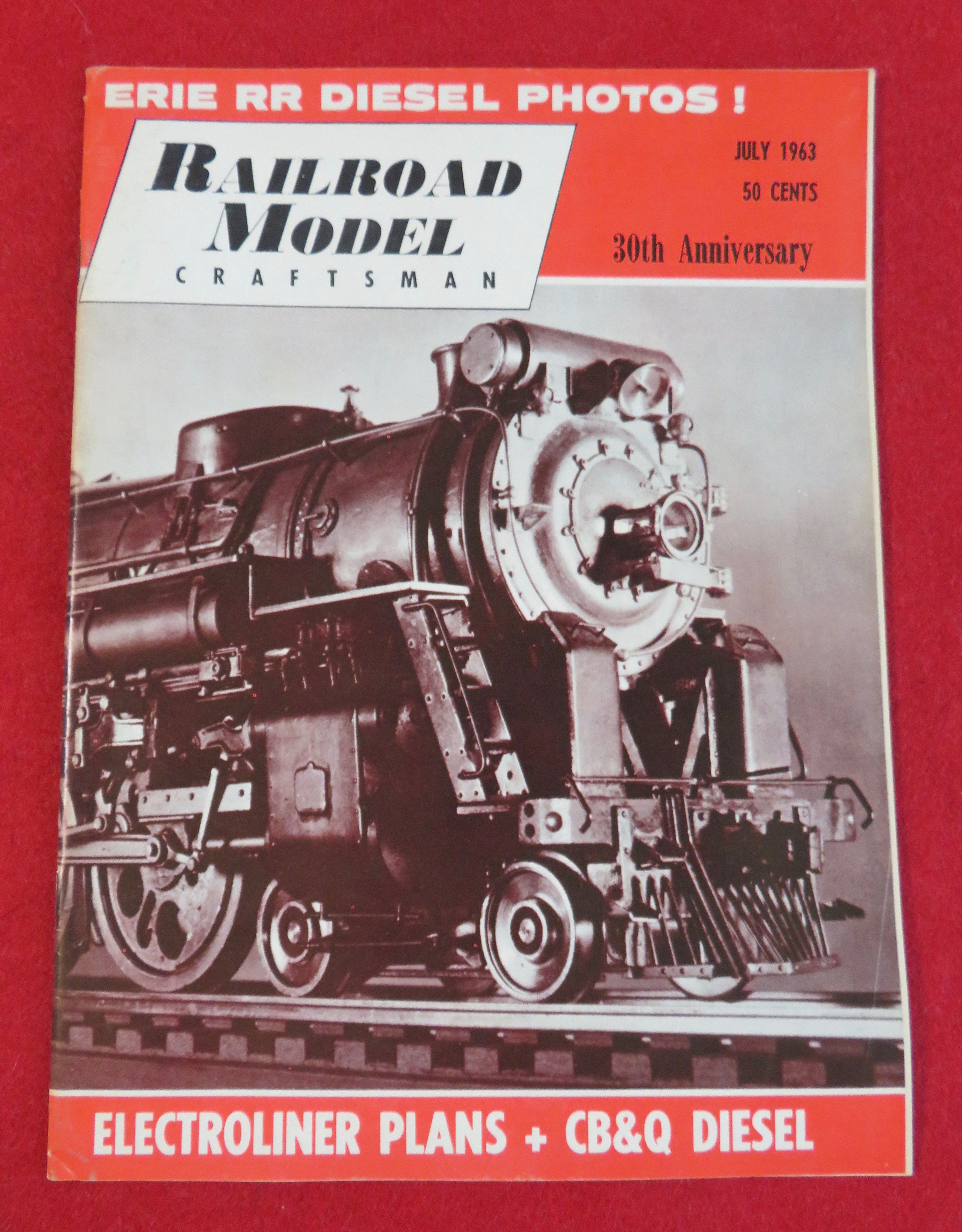 Railroad Model Craftsman Magazine July 1963