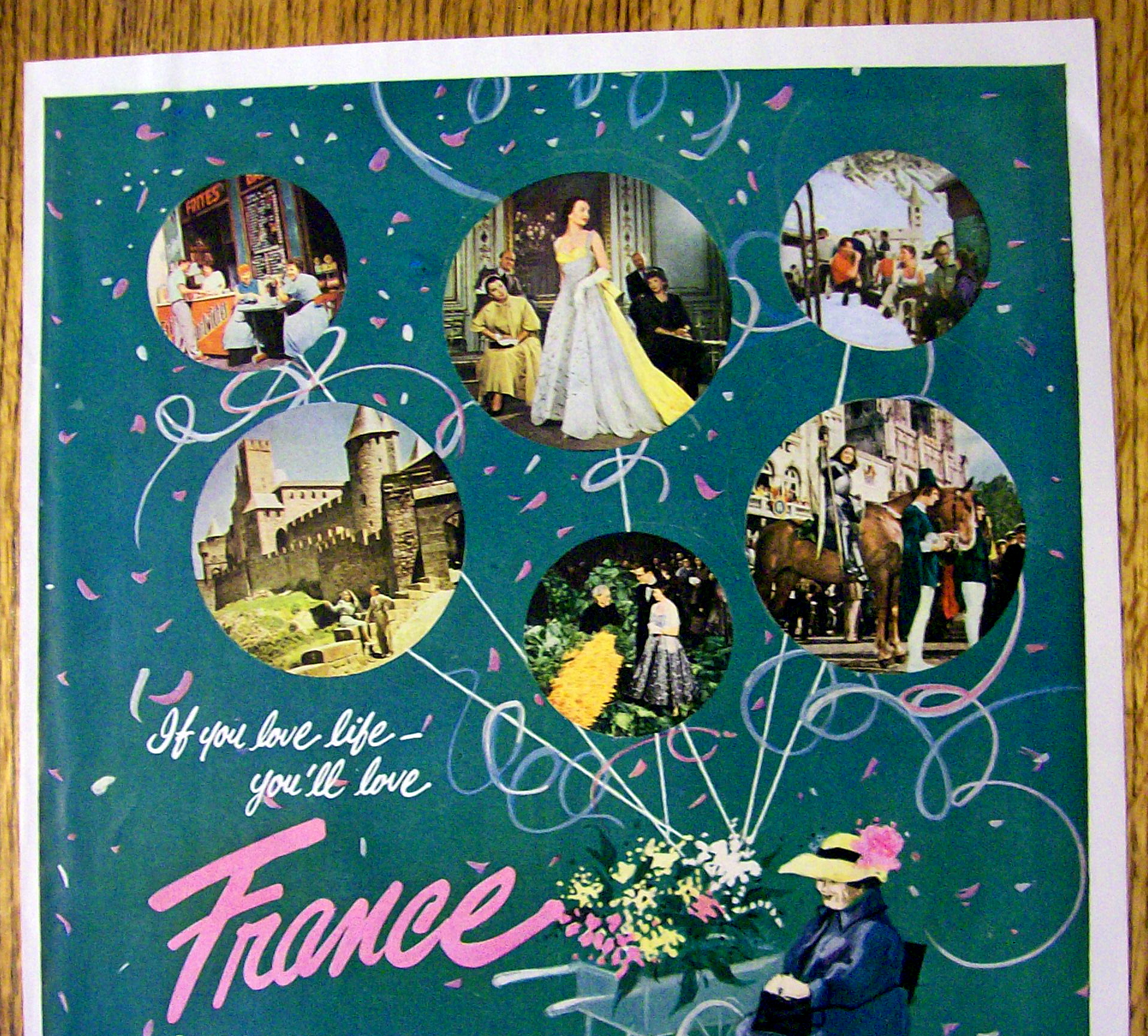 1954 France with Many Scenes