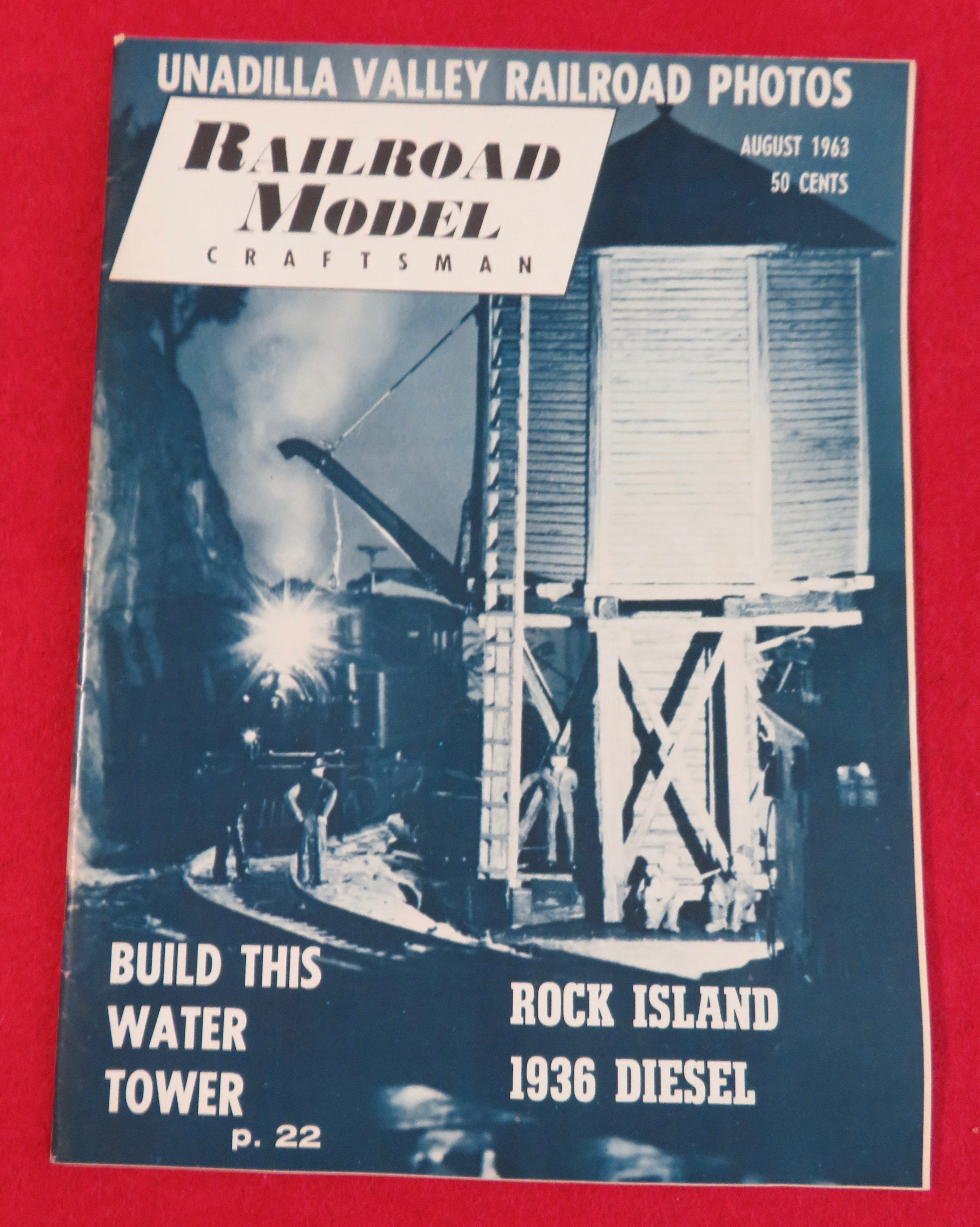 Railroad Model Craftsman Magazine August 1963