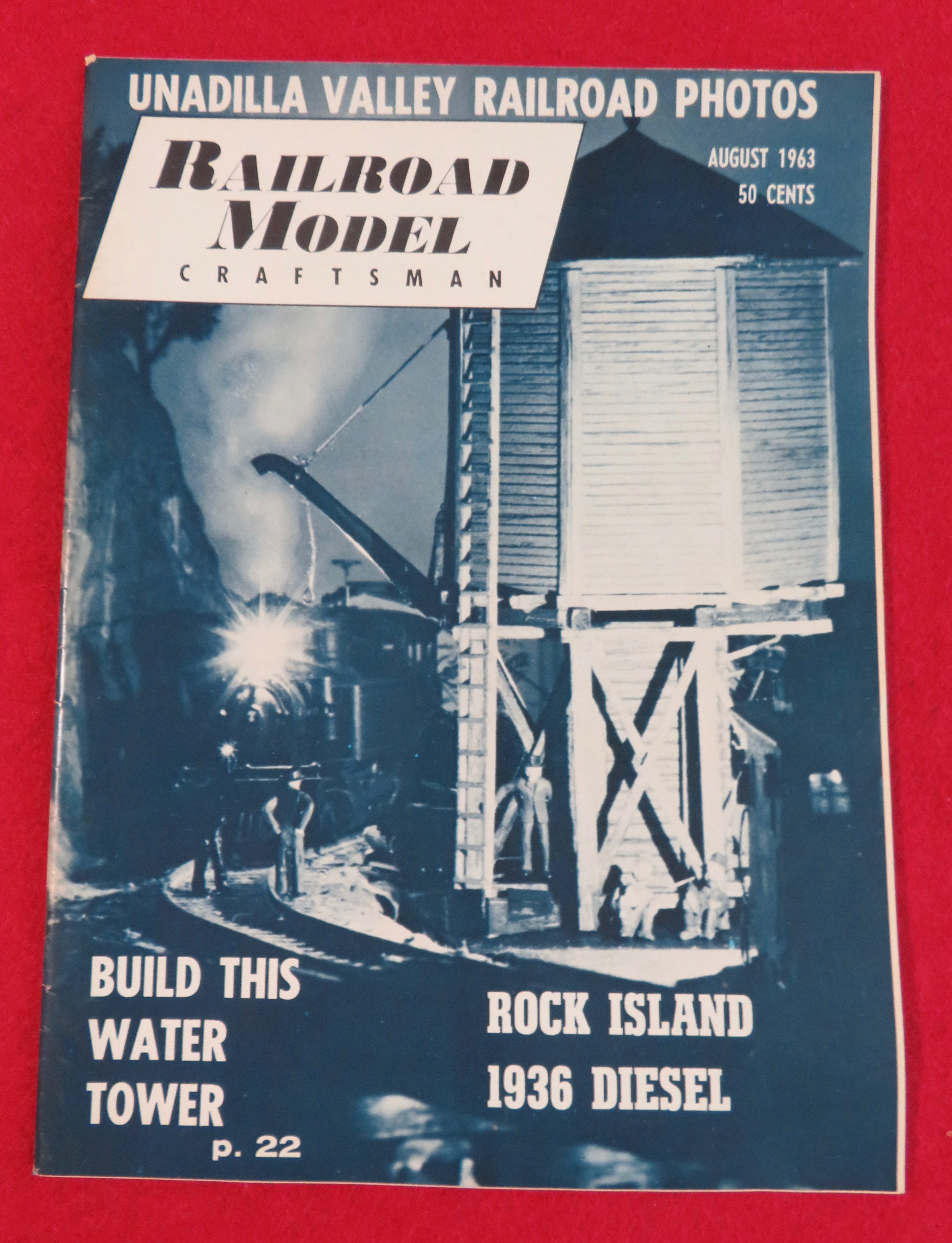 Railroad Model Craftsman Magazine August 1963