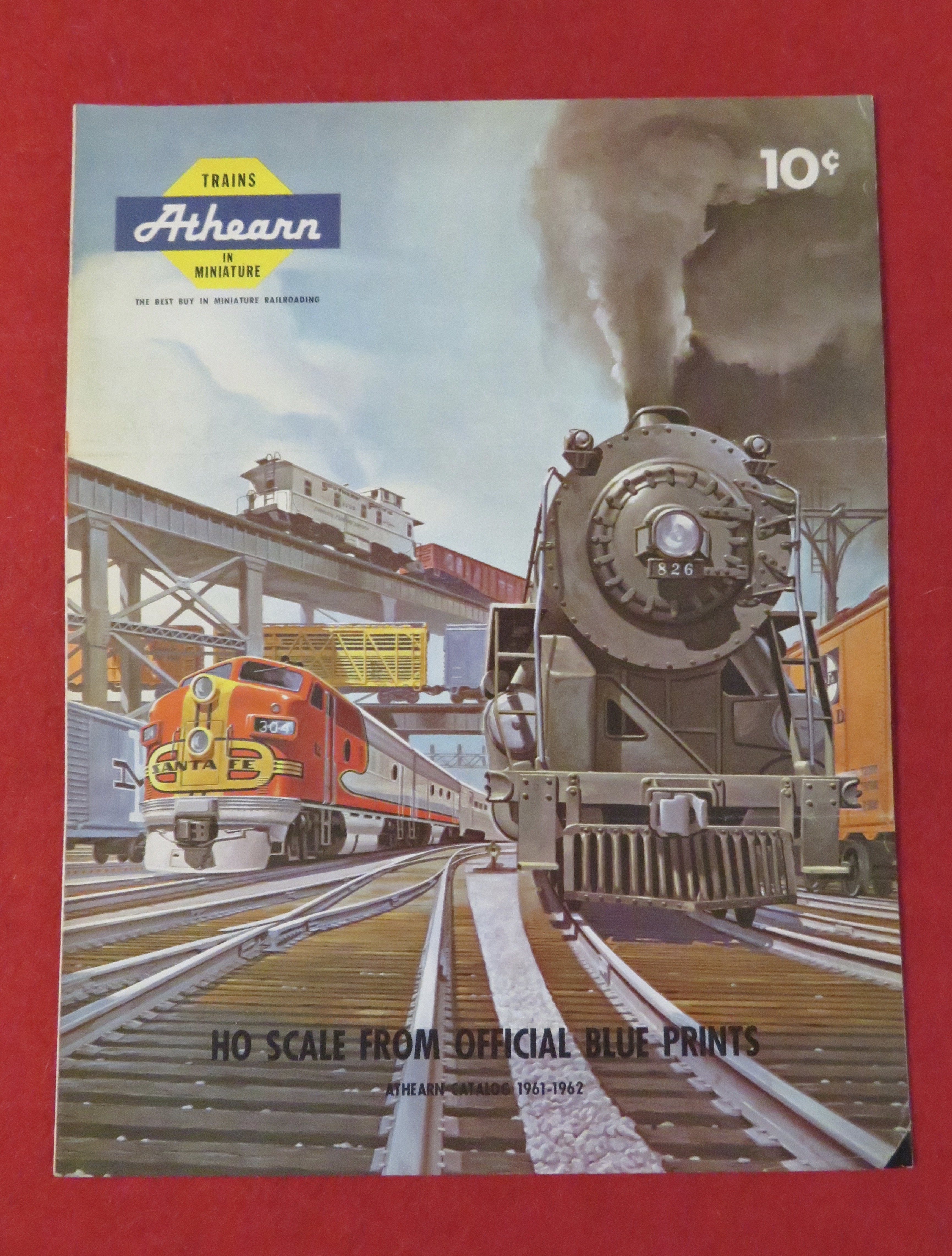 Athearn Model Railroad Train Catalog 1961 - 1962