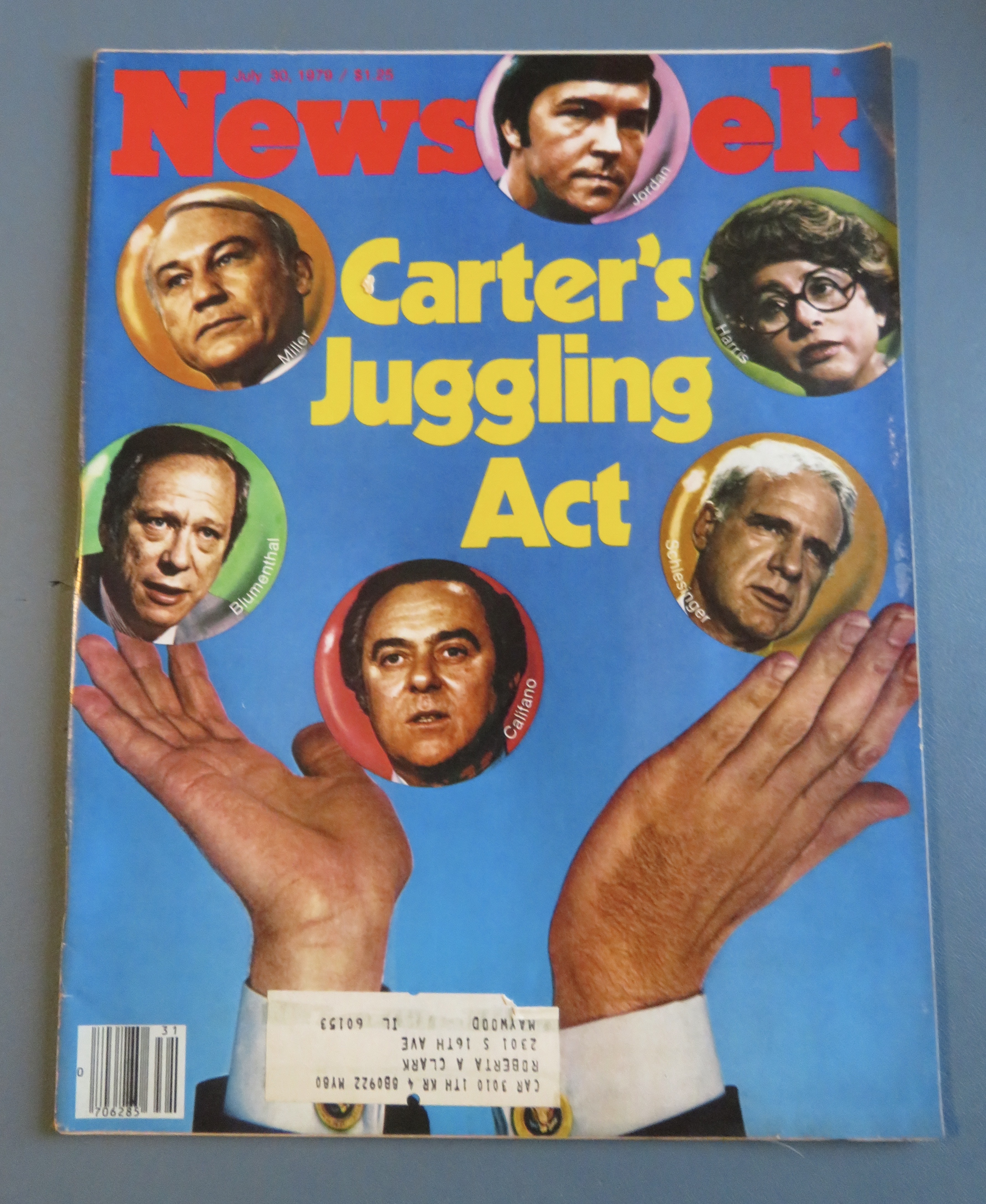 Newsweek Magazine July 30, 1979 Carter's Juggling Act
