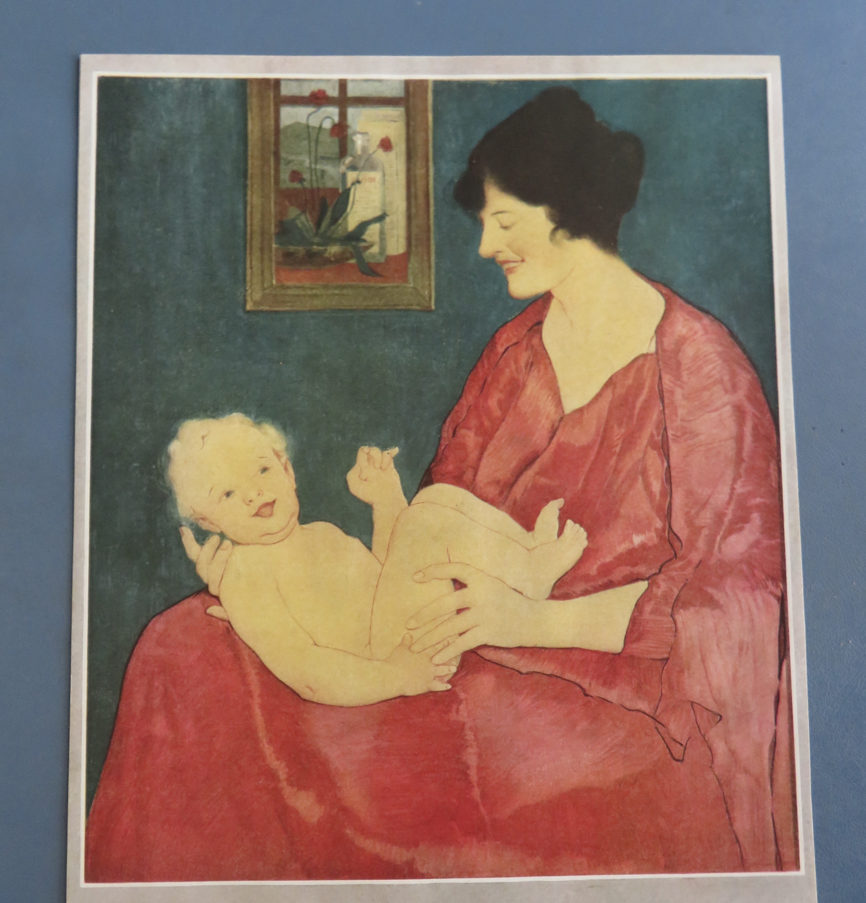 1919 Nujol For Constipation with Woman & Baby