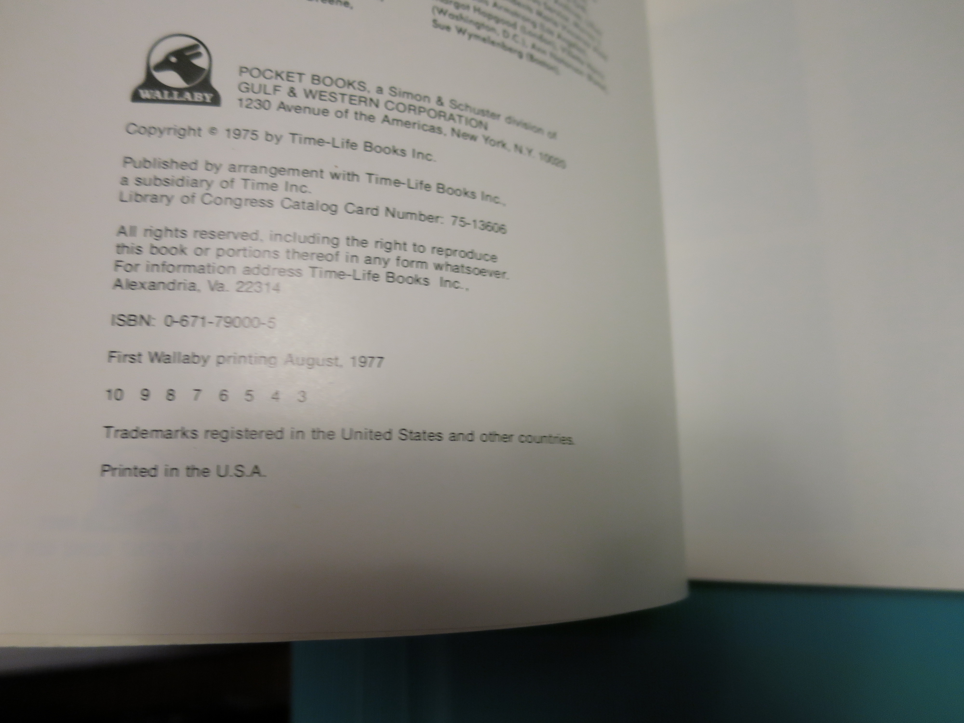 Life Goes To The Movies Book,1977