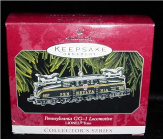 Pennsylvania GG1 Locomotive Hallmark Ornament