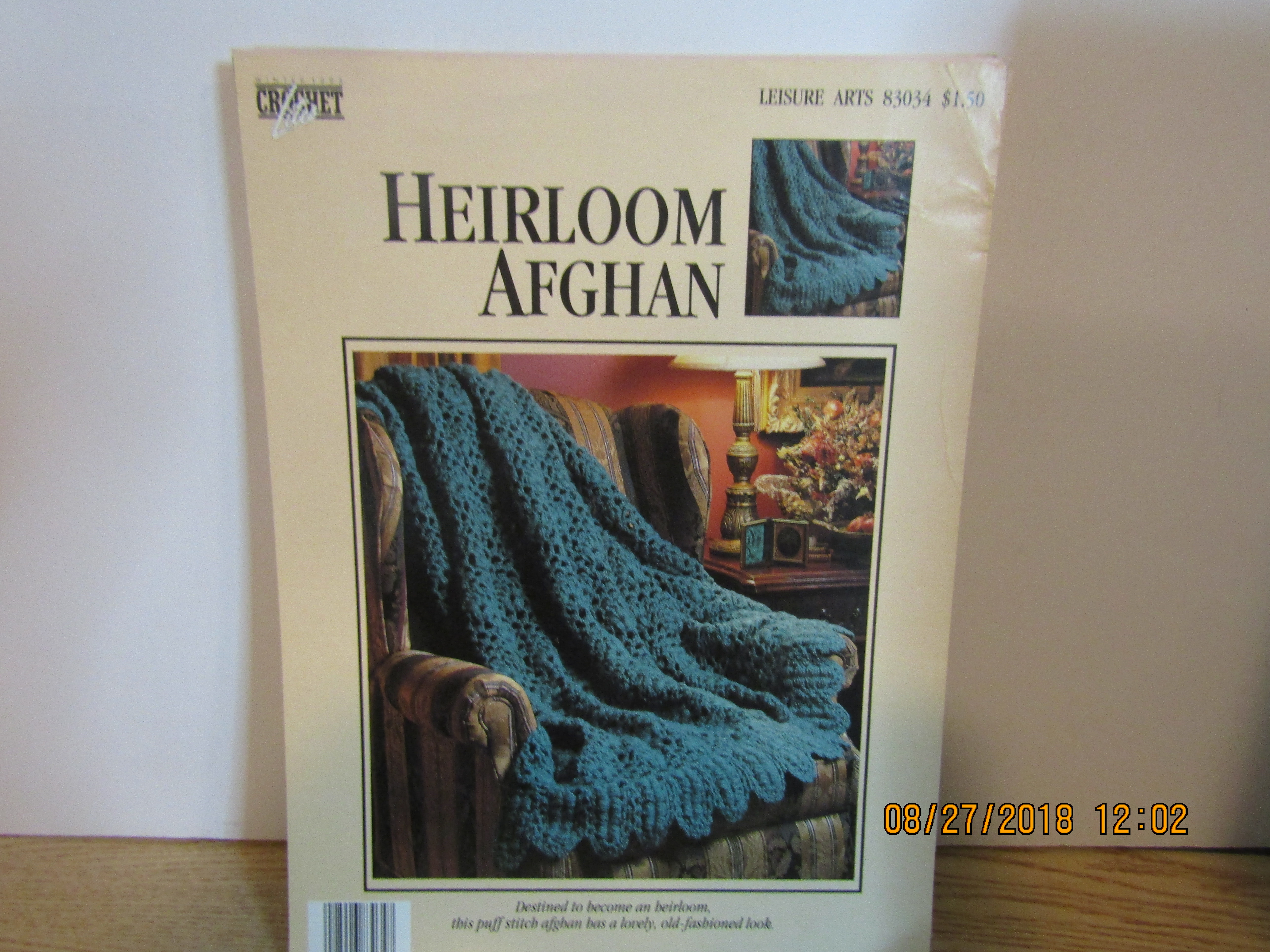 Cross Stitch Lite Heirloom Afghan #83034