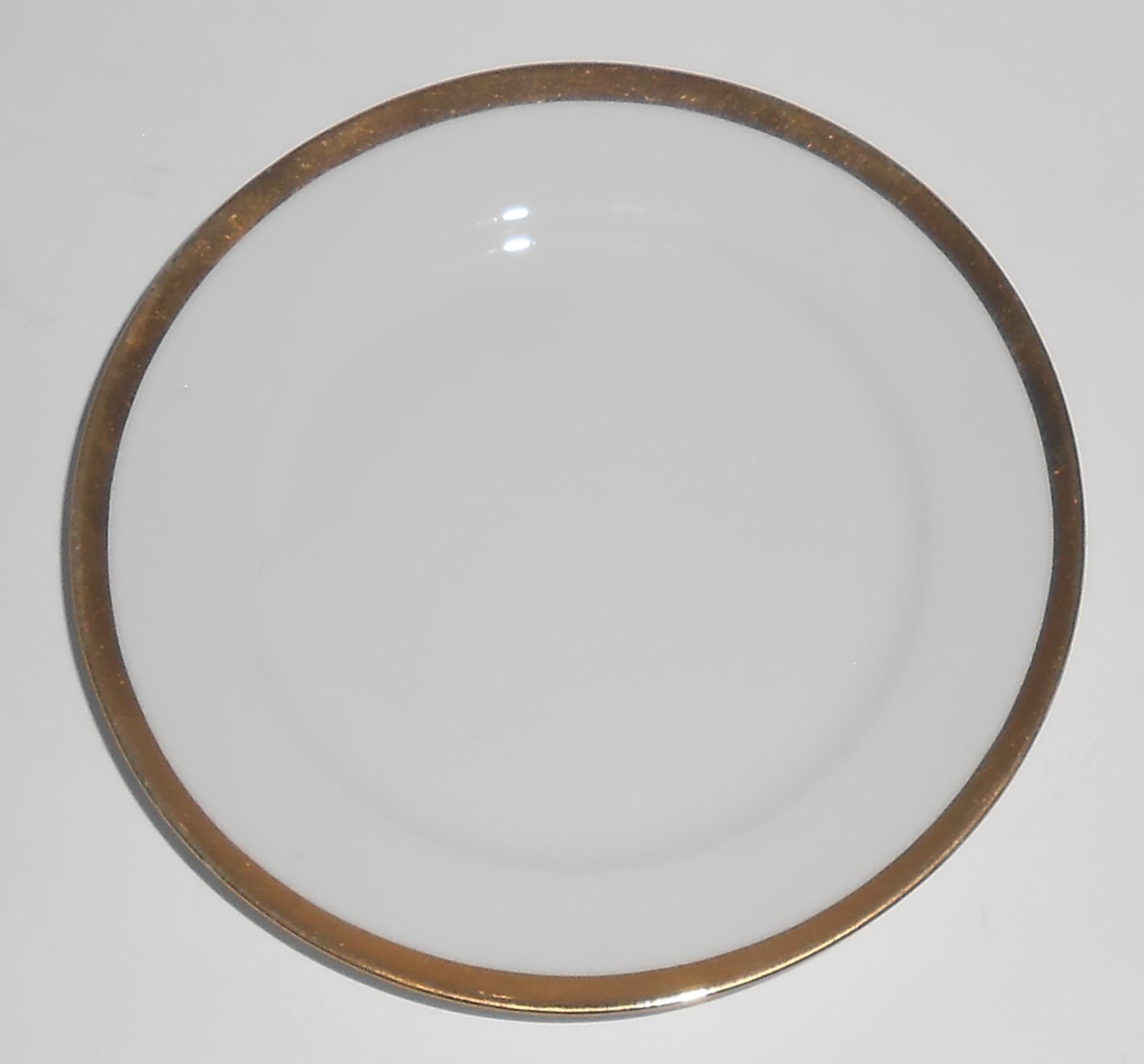 Noritake Porcelain China Pierrepont Gold Child's Plate