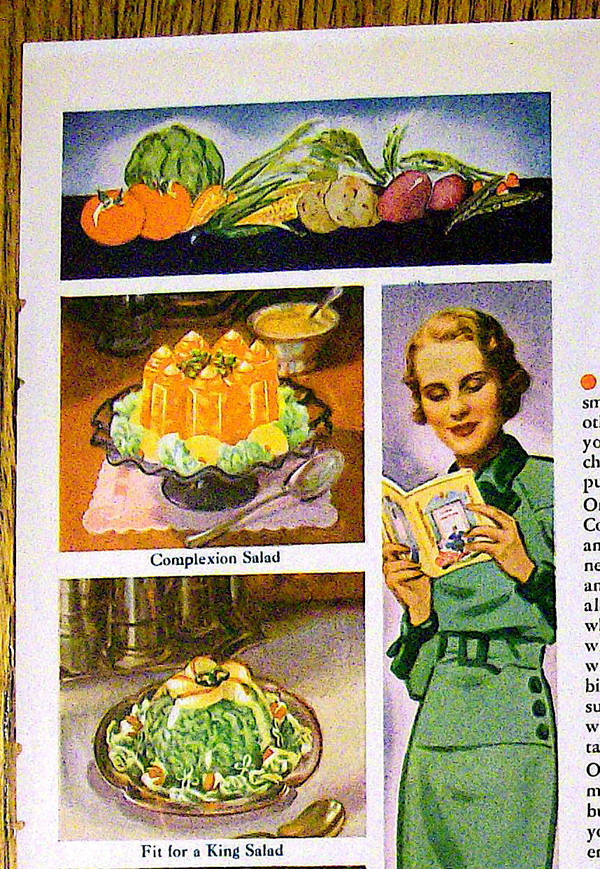1935 Knox Gelatine with 3 Different Desserts