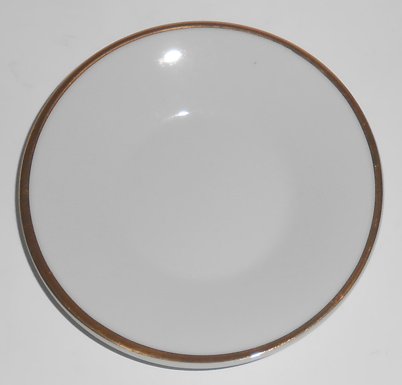 Crafted In Japan Porcelain China Gold Child's Plate
