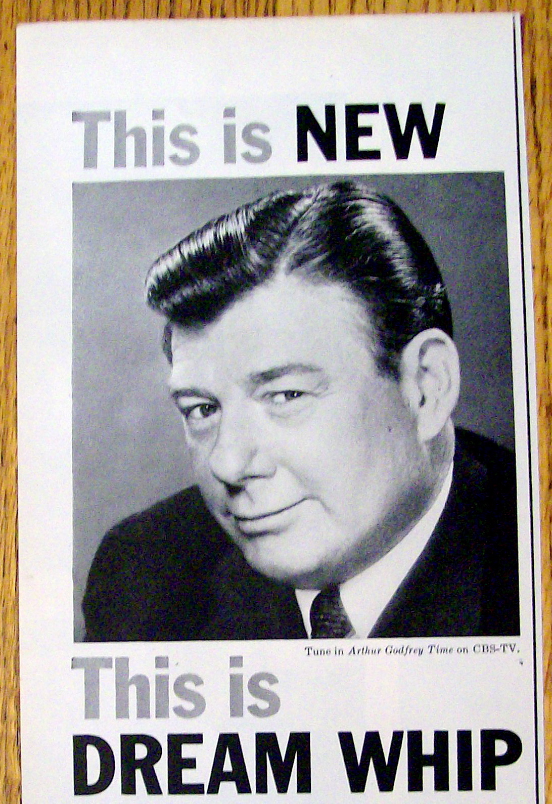 1959 Dream Whip with Arthur Godfrey