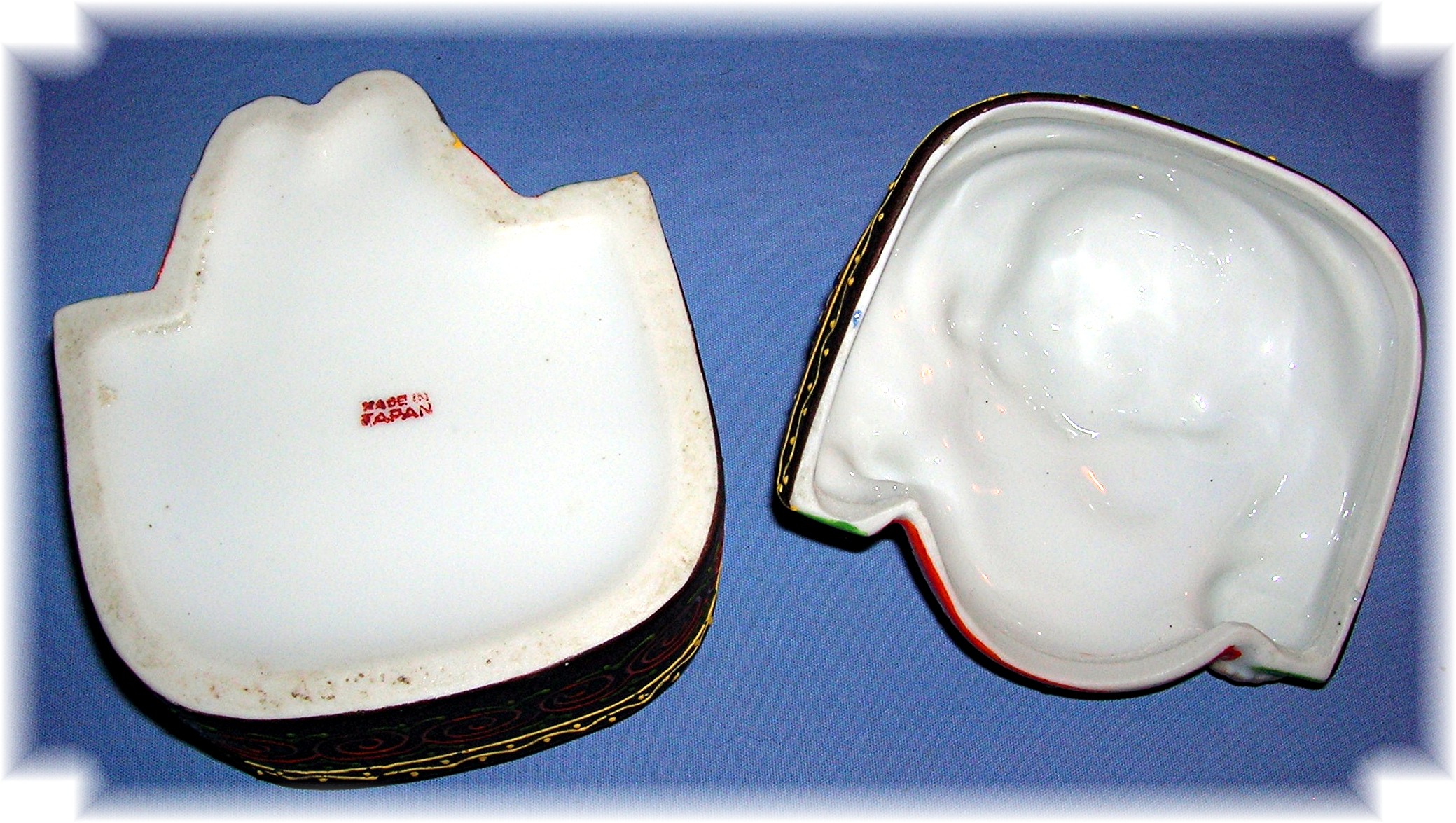 Porcelain Japanese Man Jar
