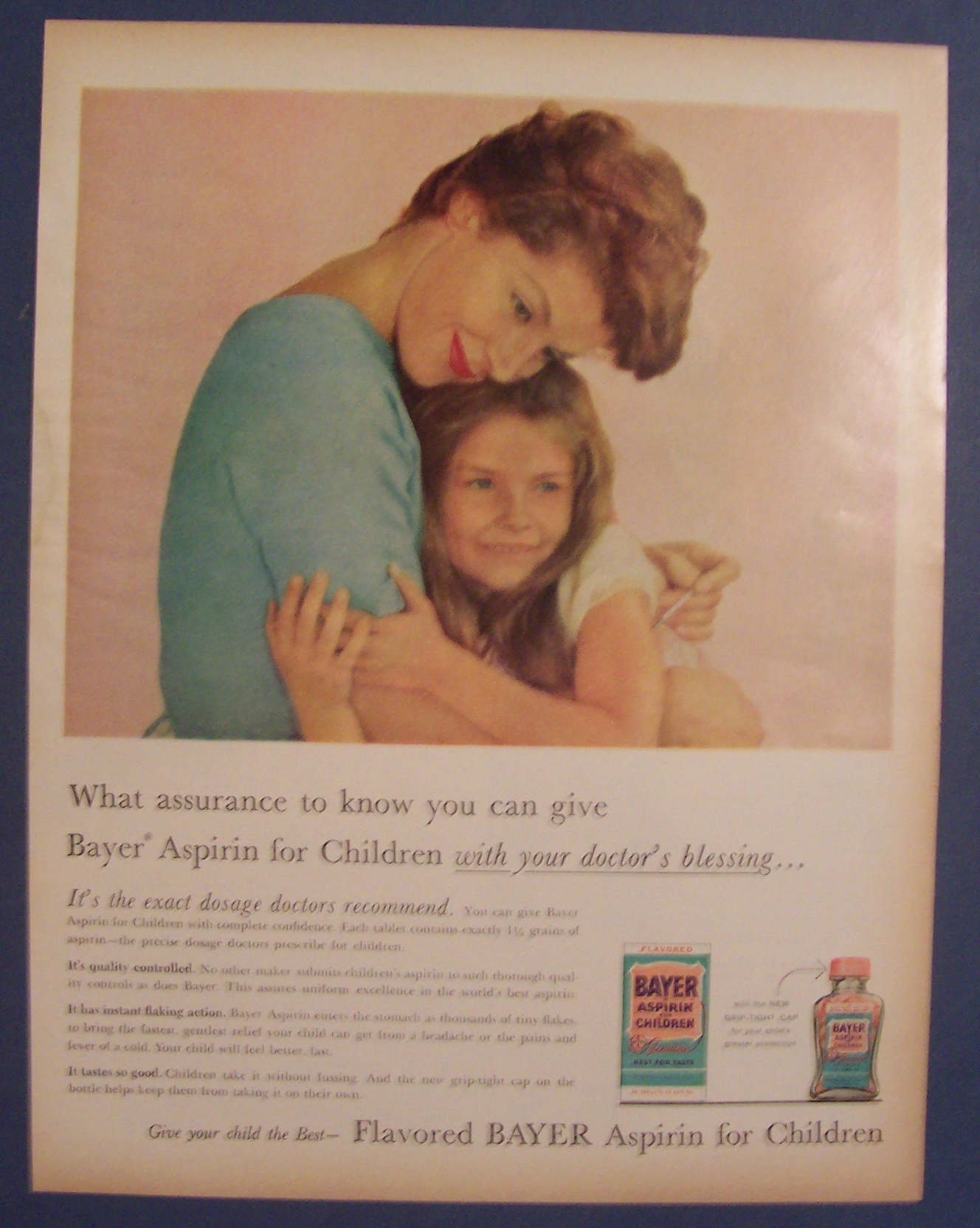 1960 Bayer Aspirin For Children