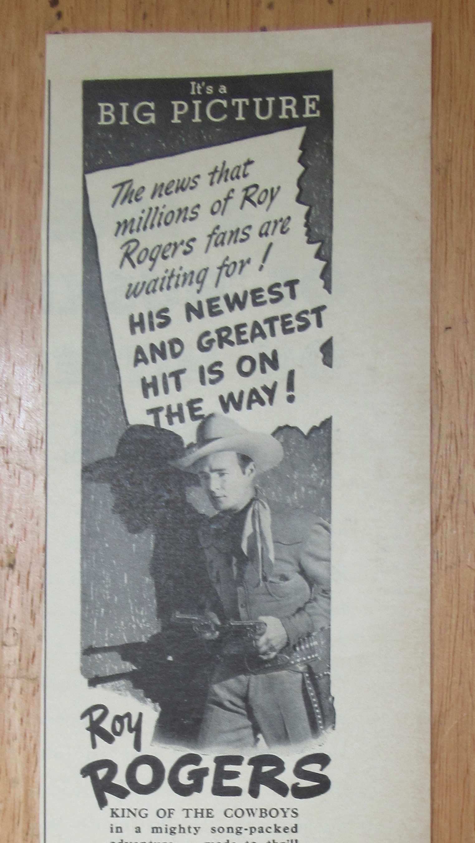 1943 Idaho with Cowboy Roy Rogers
