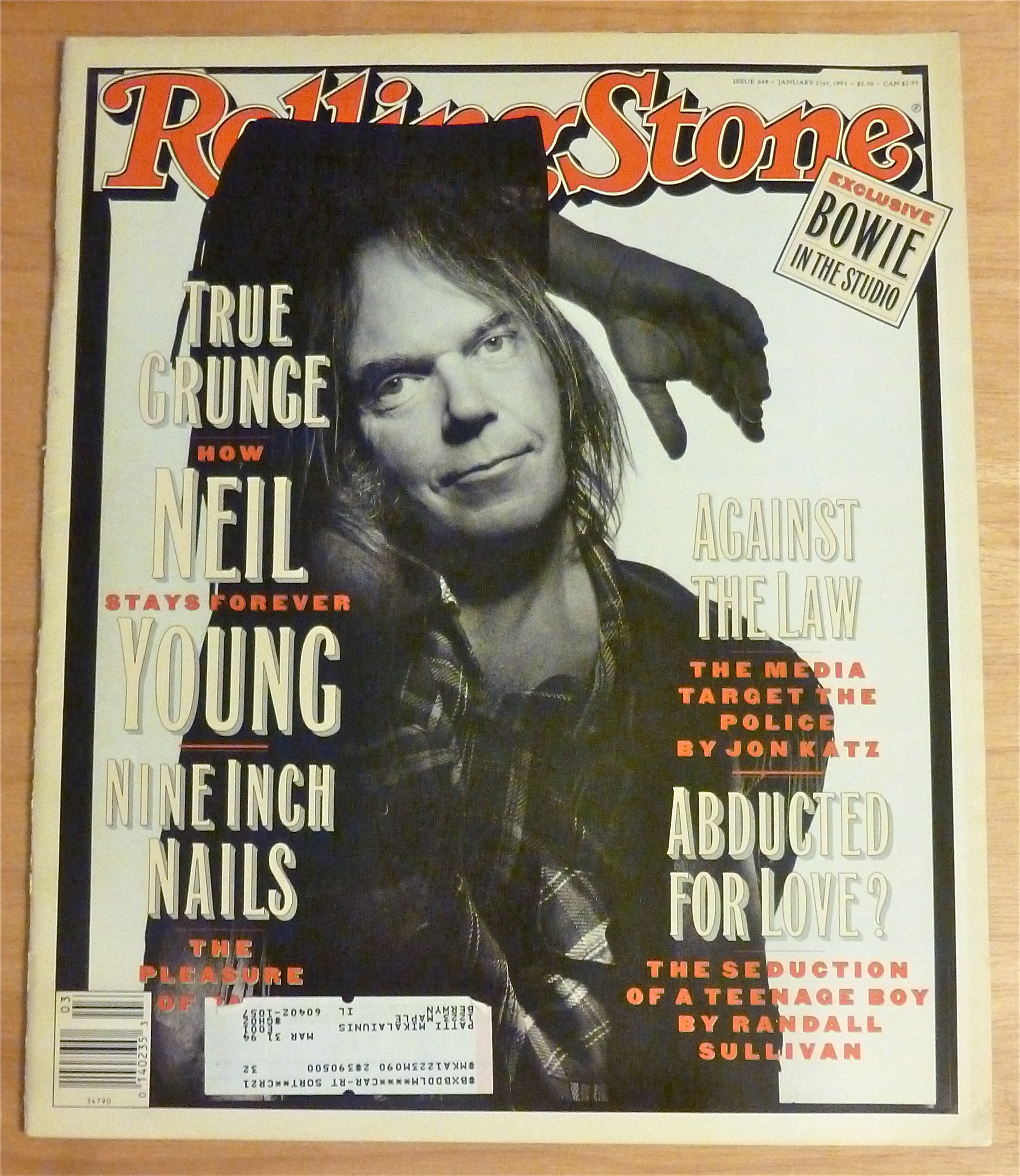 Rolling Stone-January 21, 1993-Neil Young