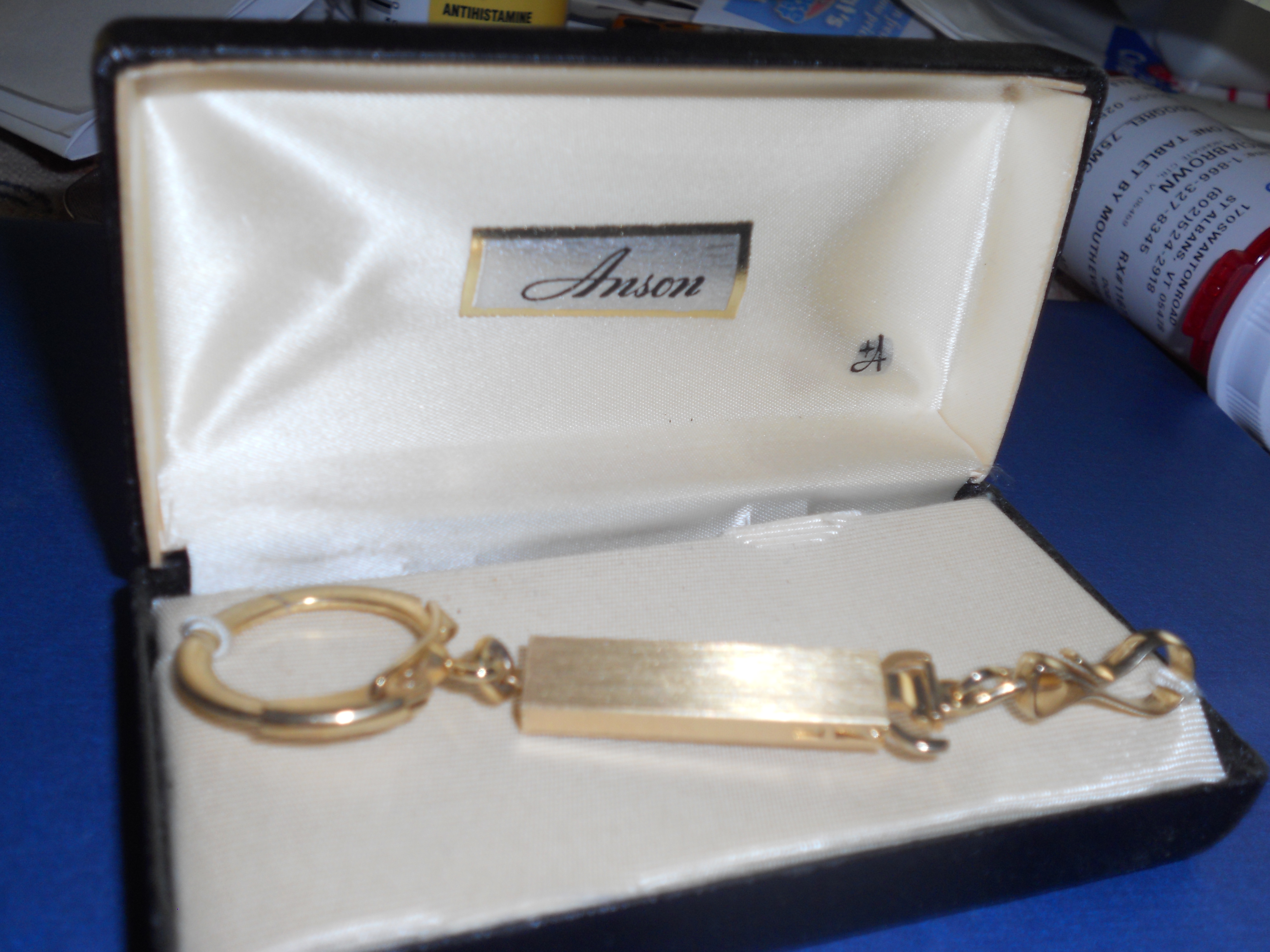 Anson Key Chain with Fob MIB
