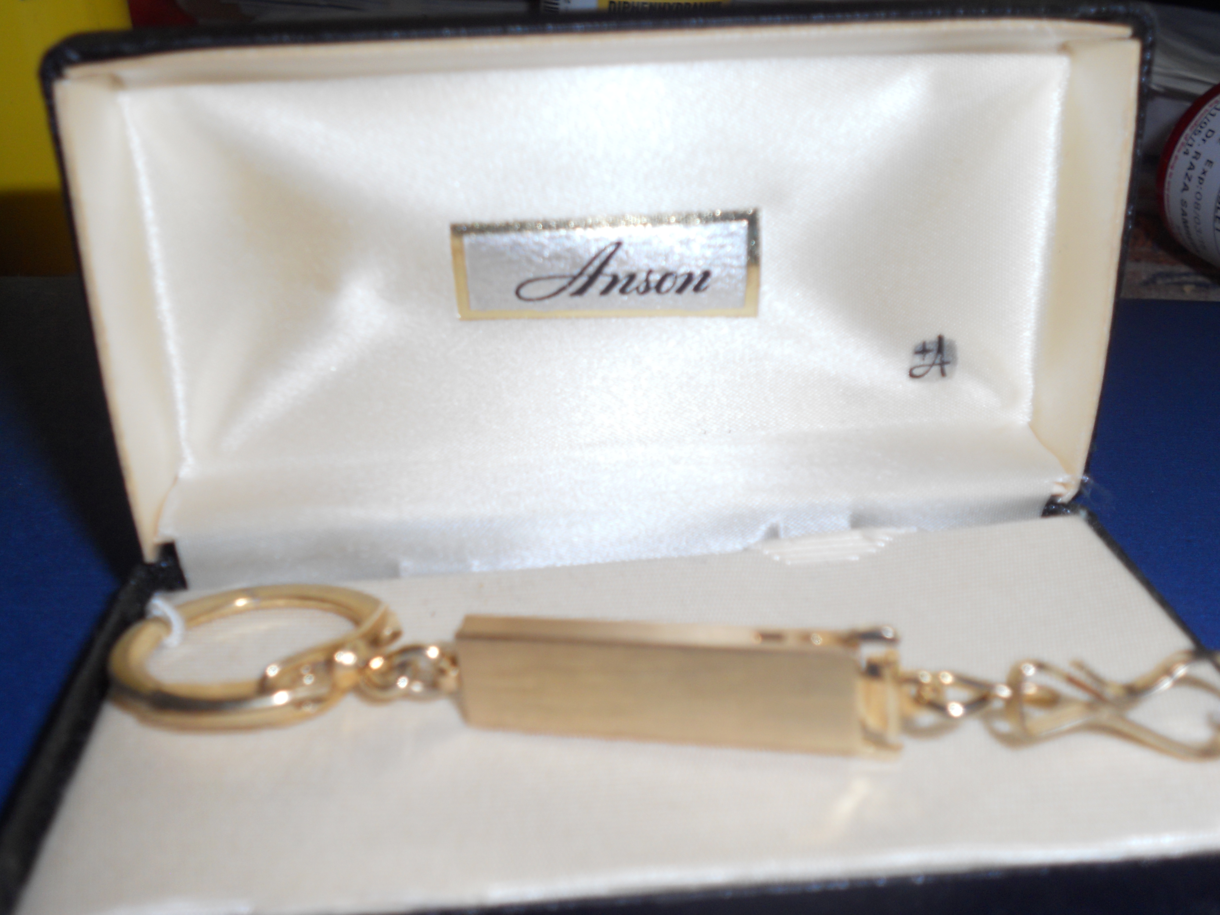 Anson Key Chain with Fob MIB
