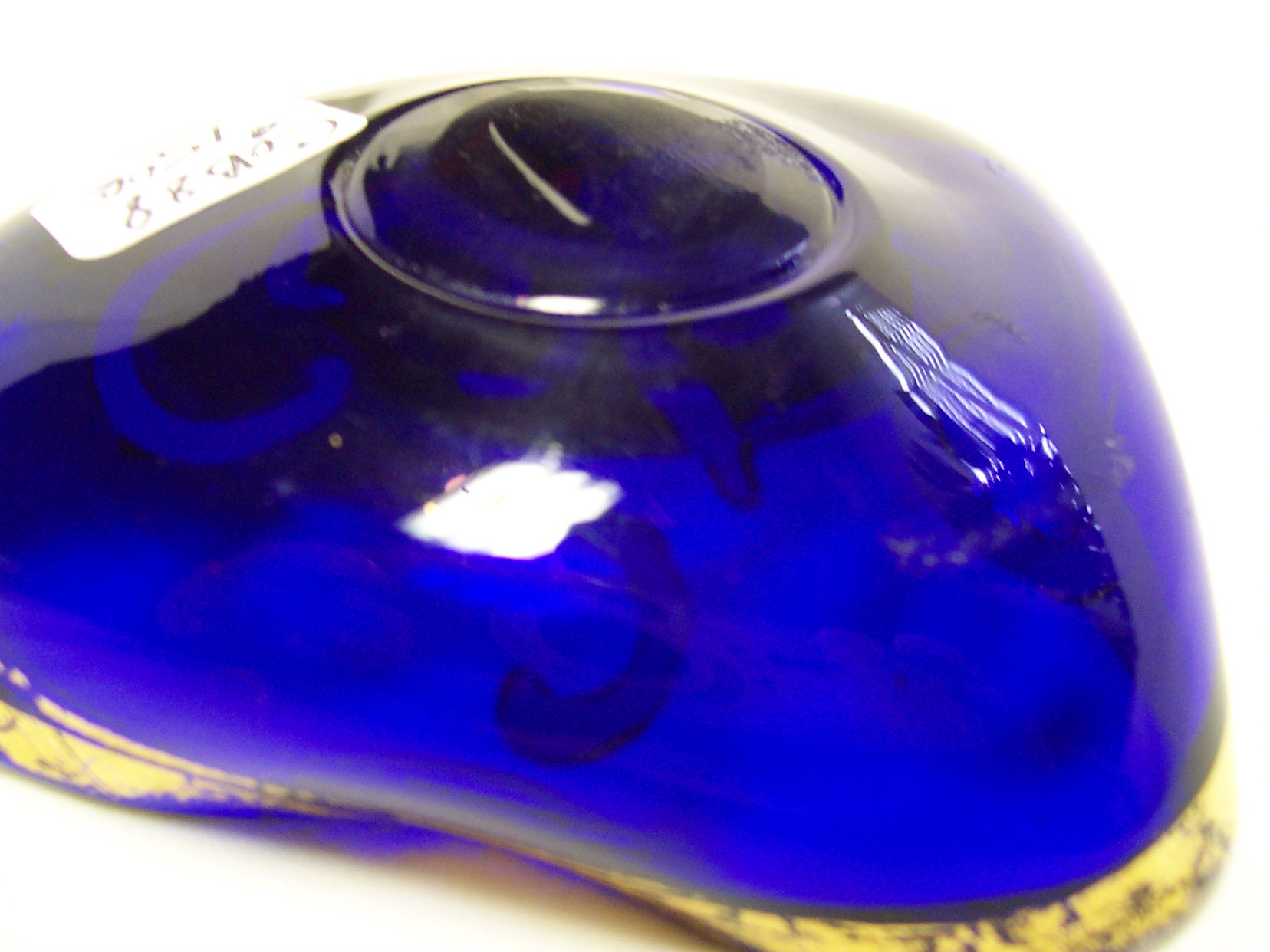 Cobalt Blue Nut or Candy Dish