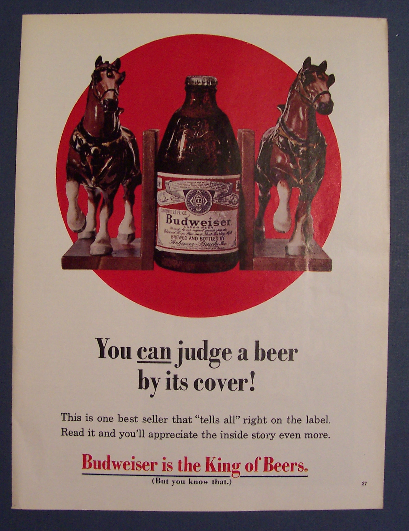 1969  Budweiser  Beer