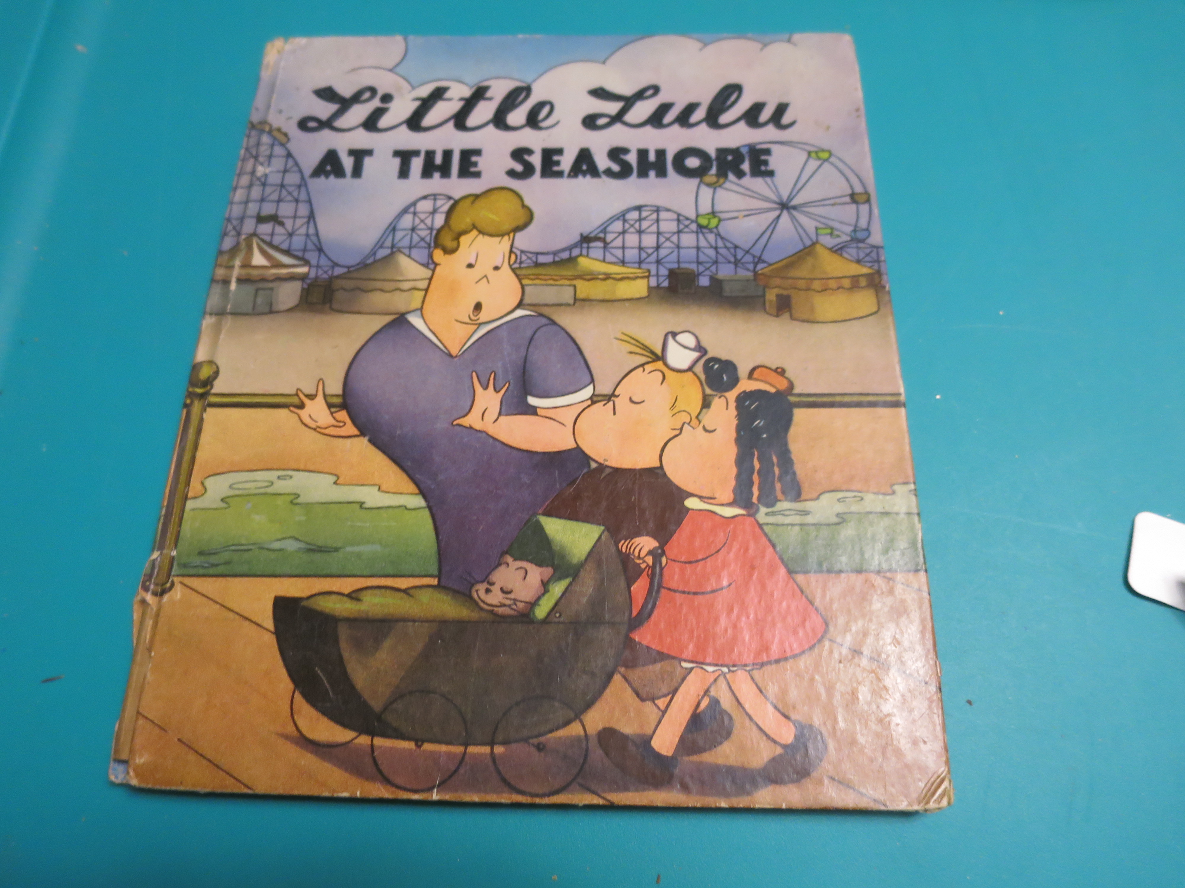 Little Lulu At The Seashore Book 1956 Majorie Henderson