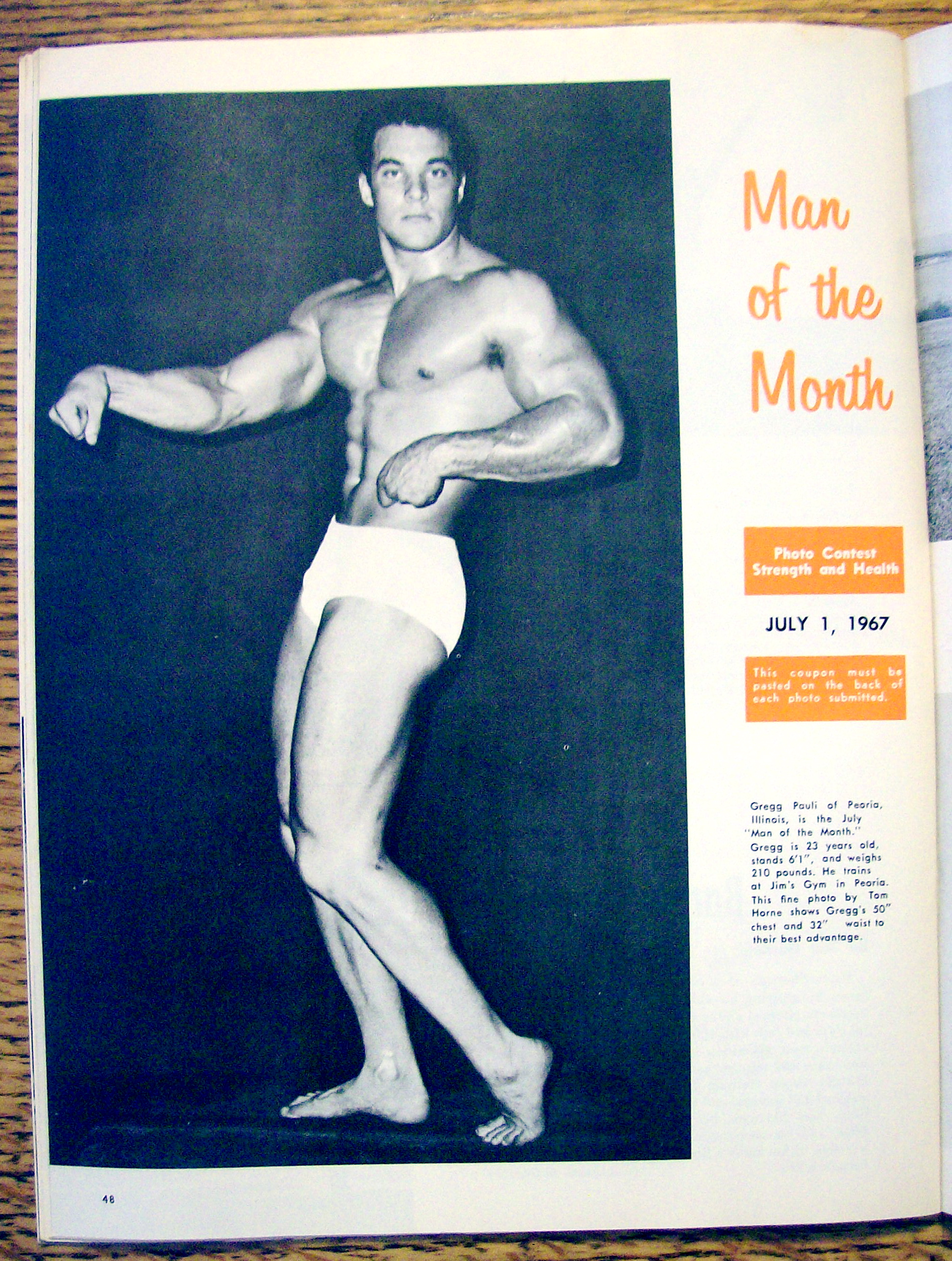 Strength & Health Magazine-July 1967-Stan Brice