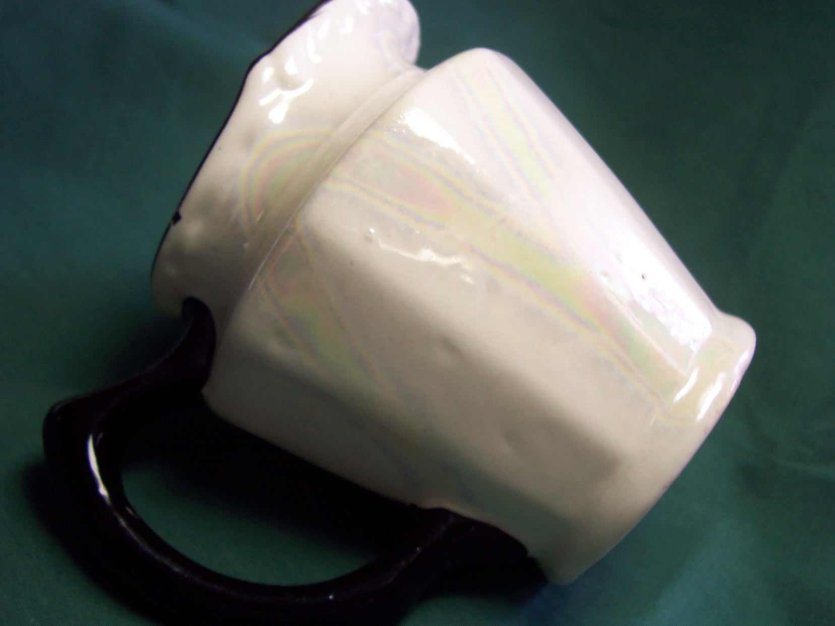 Czechoslovakia Lusterware Cream Pitcher
