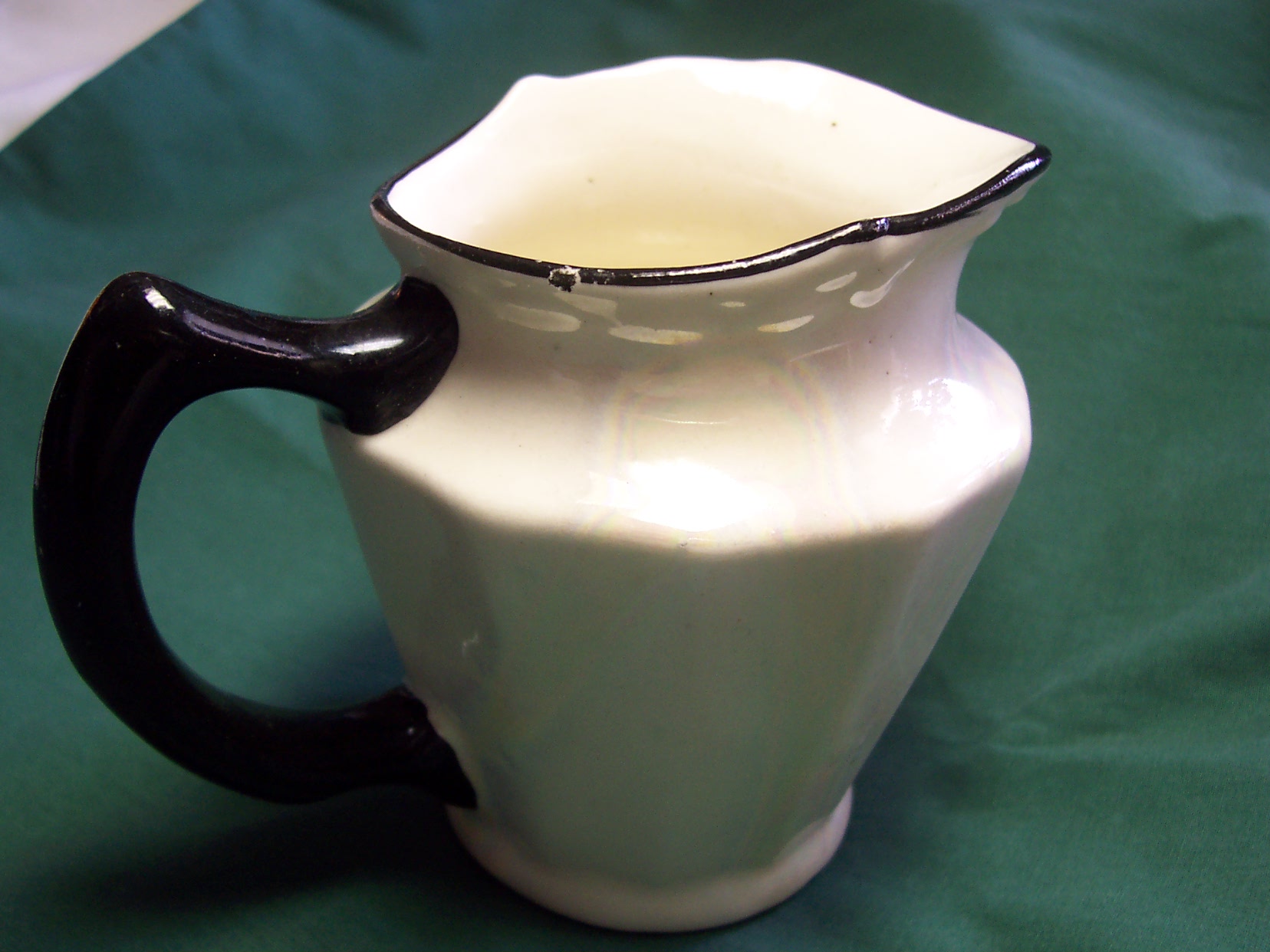 Czechoslovakia Lusterware Cream Pitcher