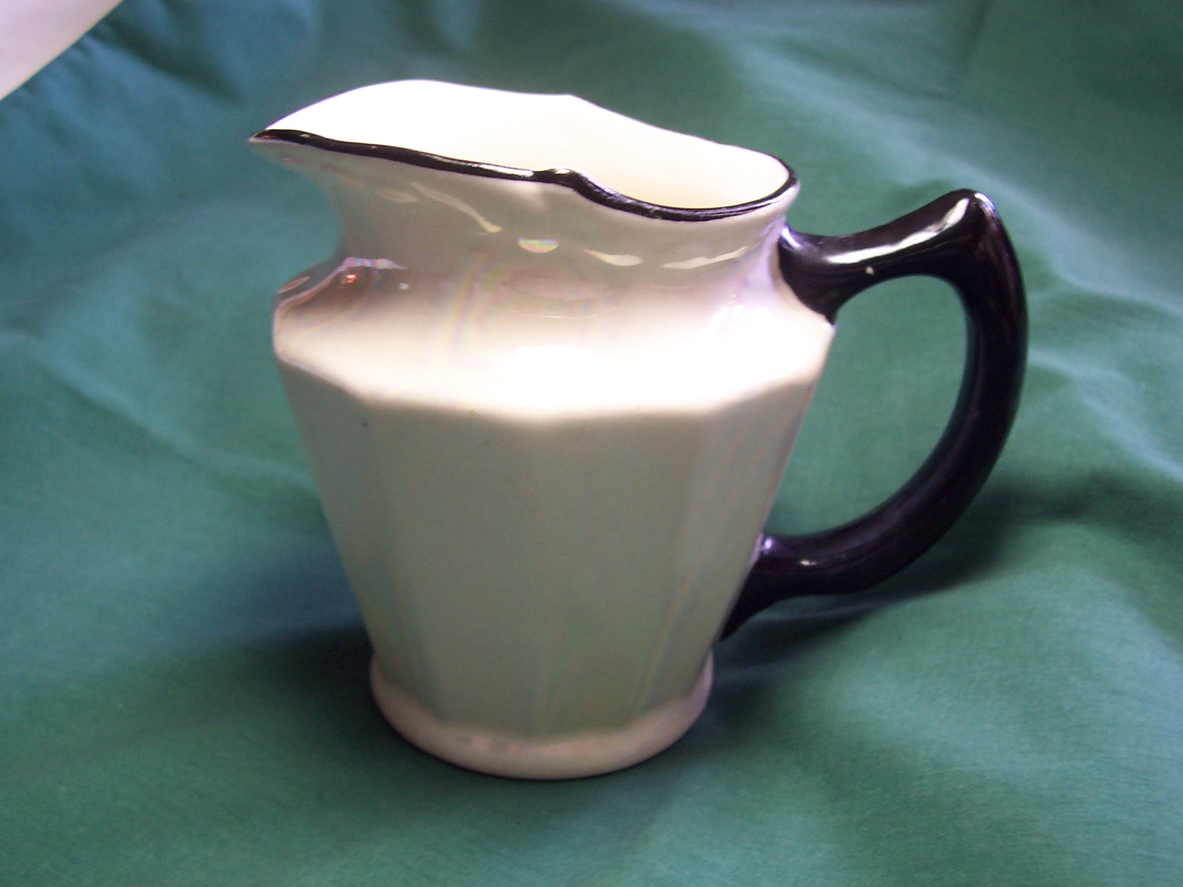 Czechoslovakia Lusterware Cream Pitcher