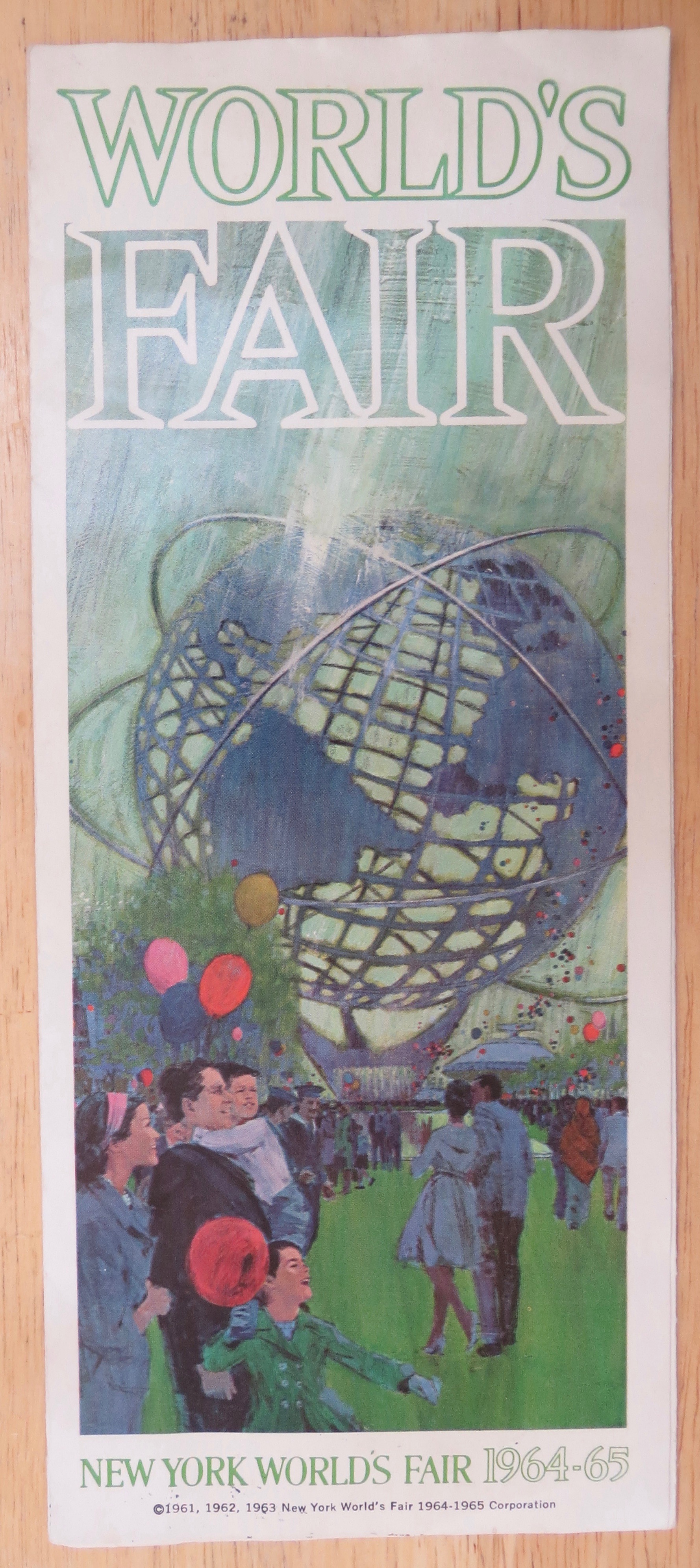 New York World's Fair Brochure 1964-65 World's Fair