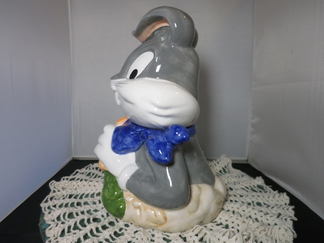 Bugs Bunny Cookie Jar Carrot Looney Tunes Warner Bros 1993