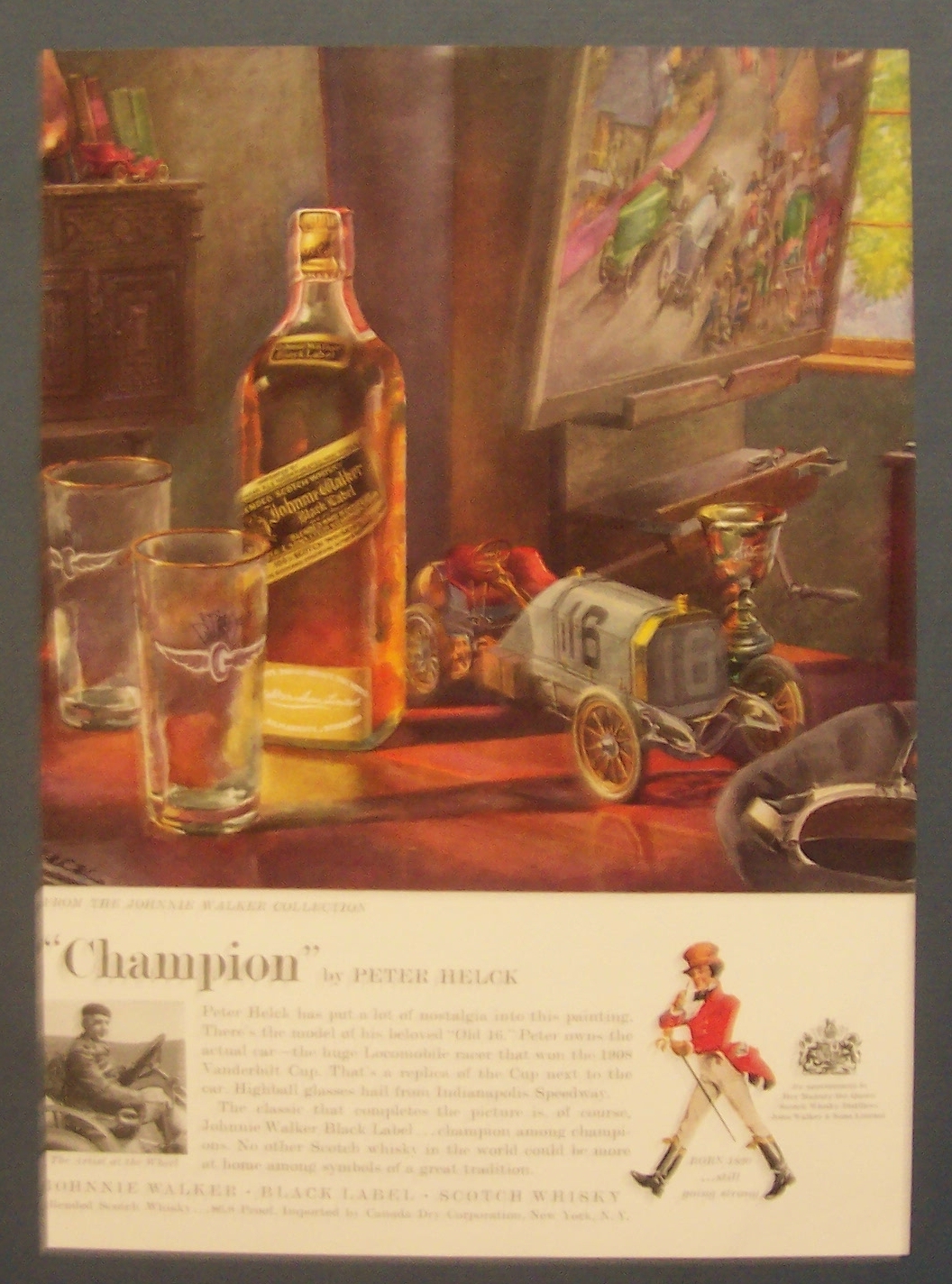 1958  Johnnie  Walker  Black  Label   Whiskey