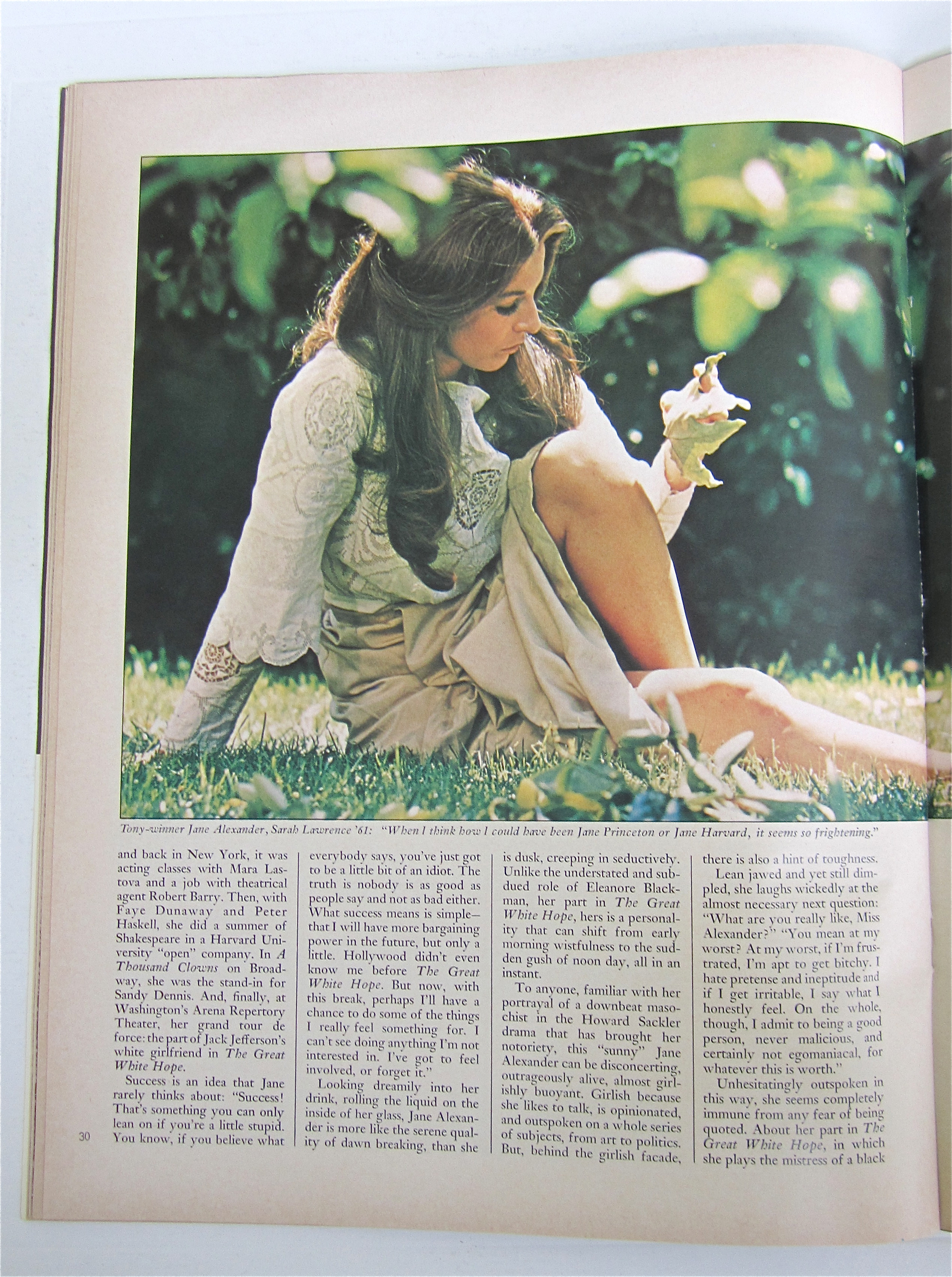 Show Magazine July 9, 1970 Jane Alexander