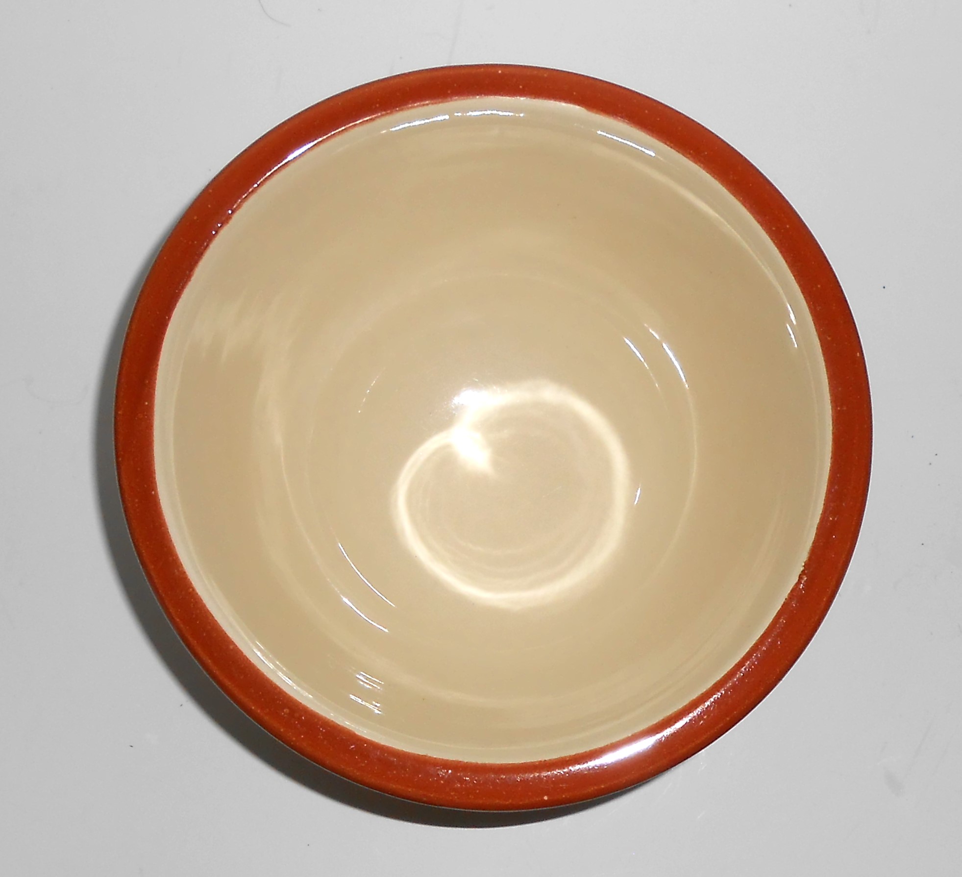 EARLY Franciscan Pottery Apple U.S.A. 7'' Mixing