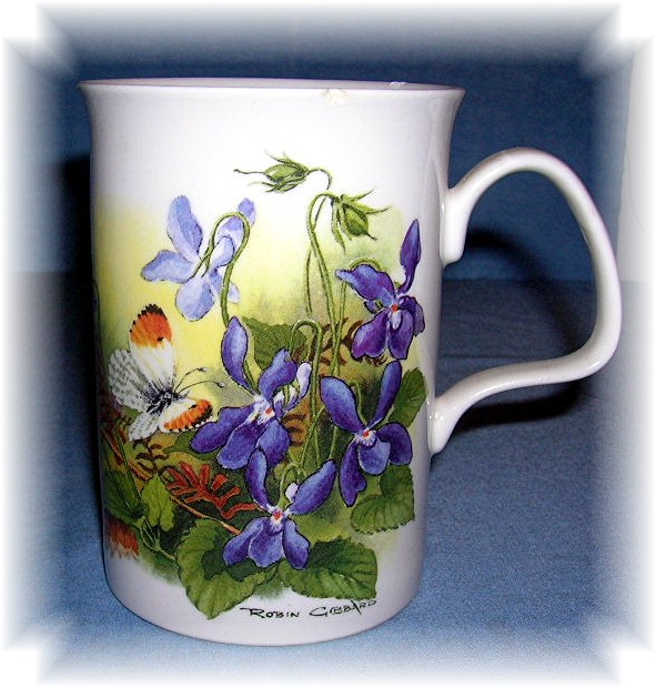 DUNOON TEA COFFEE MUG FINE BONE CHINA Spring