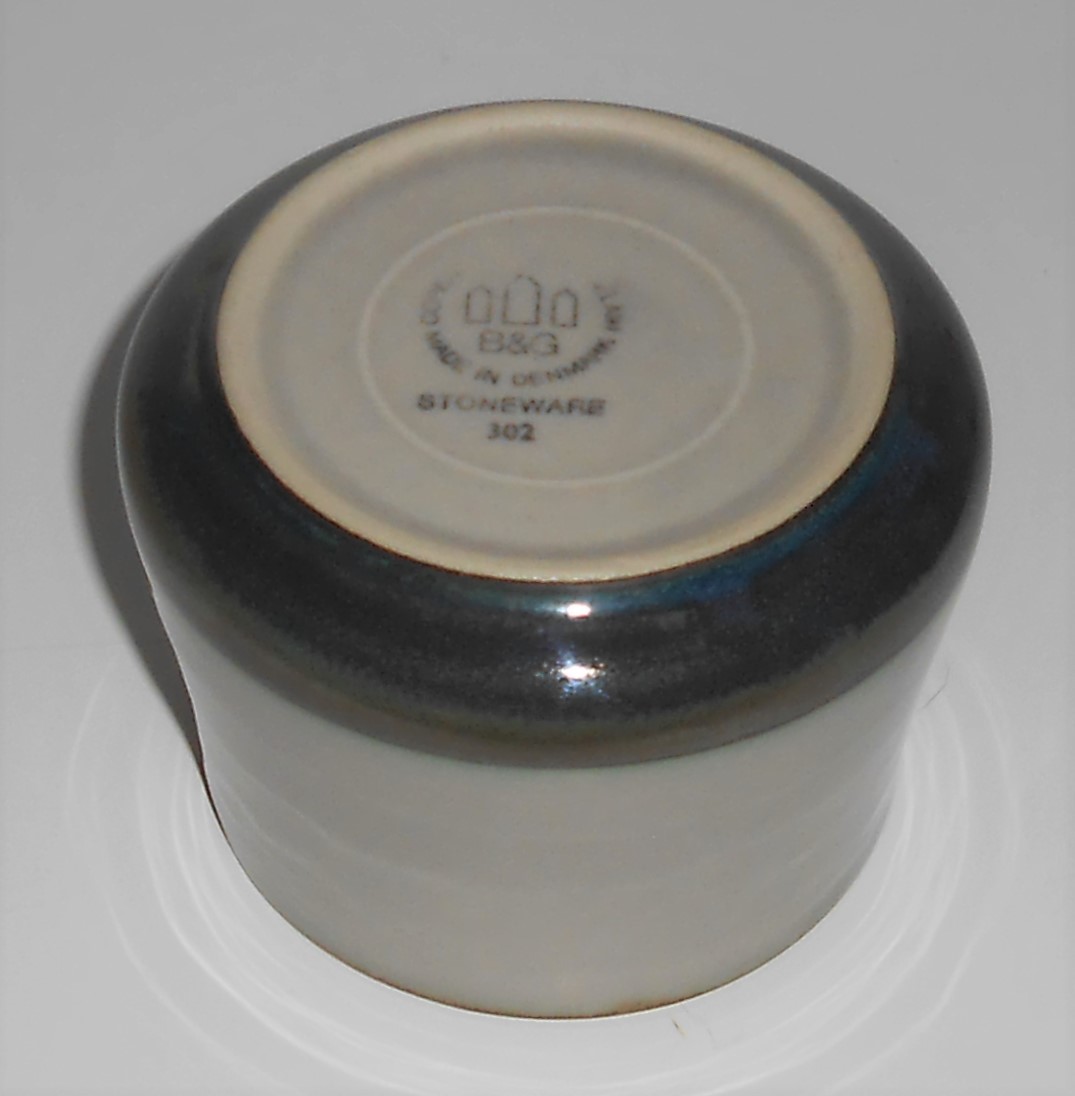 Bing & Grondahl China Stoneware Tema Sugar Bowl