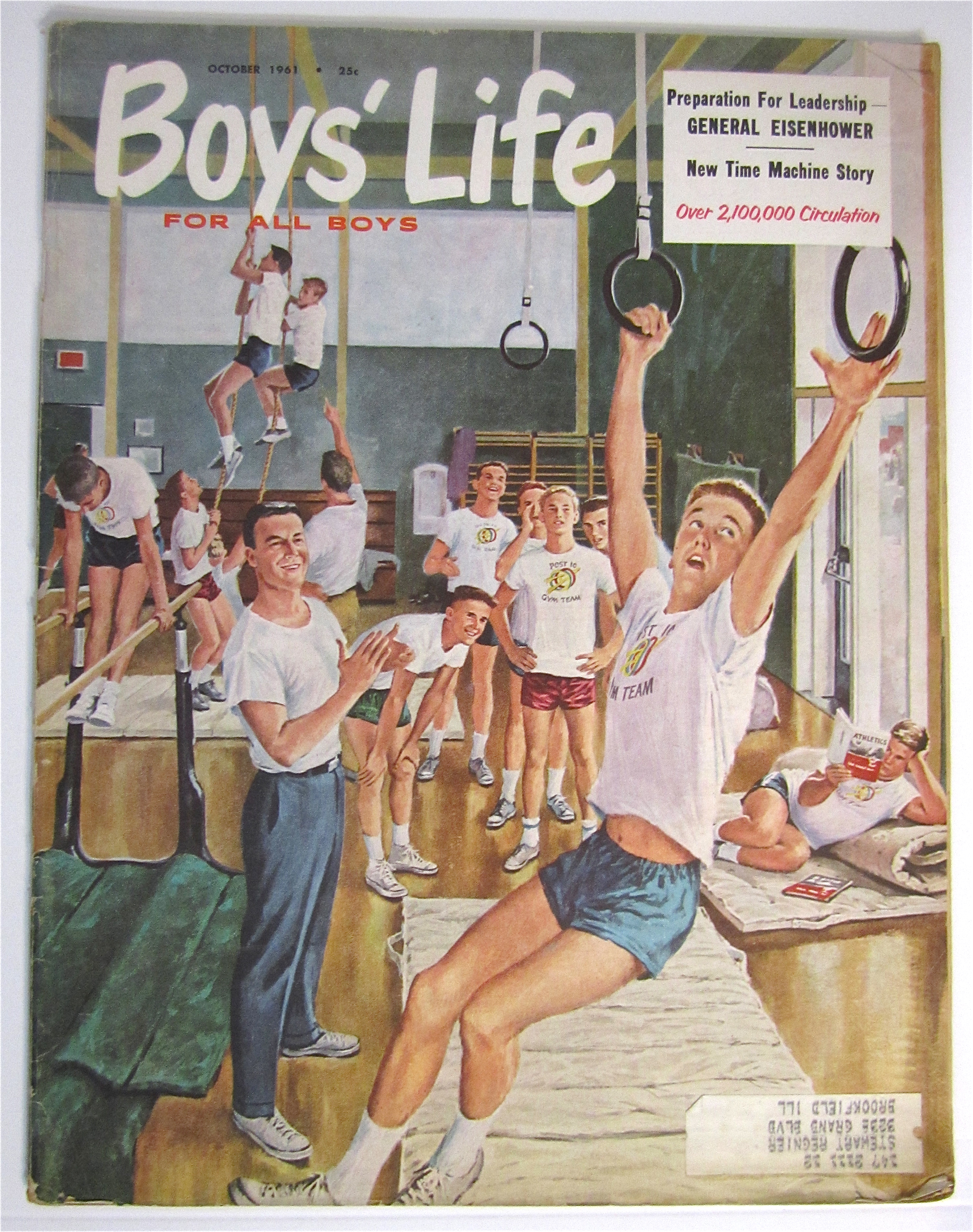 Boys Life Magazine October 1961 General Eisenhower