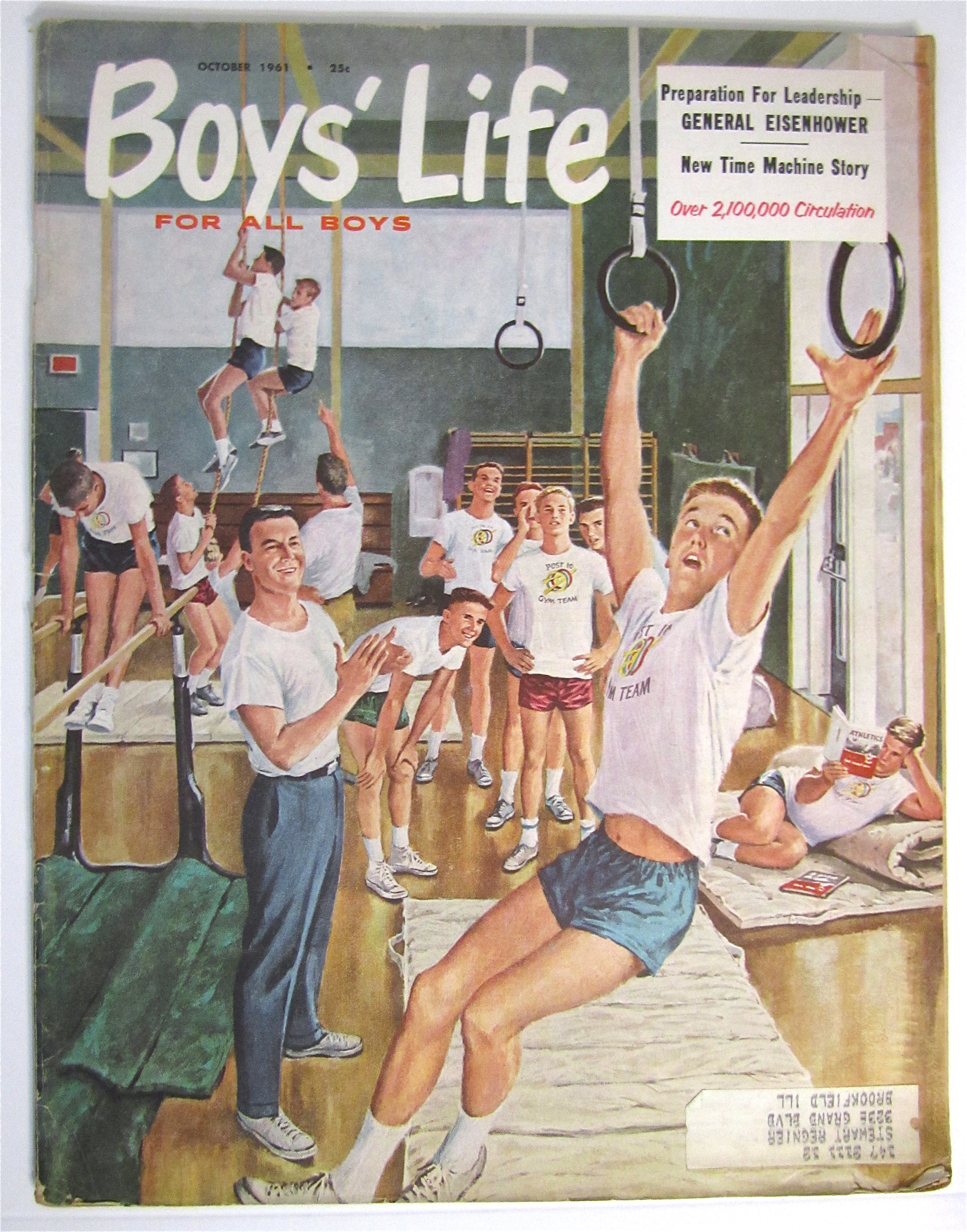 Boys Life Magazine October 1961 General Eisenhower
