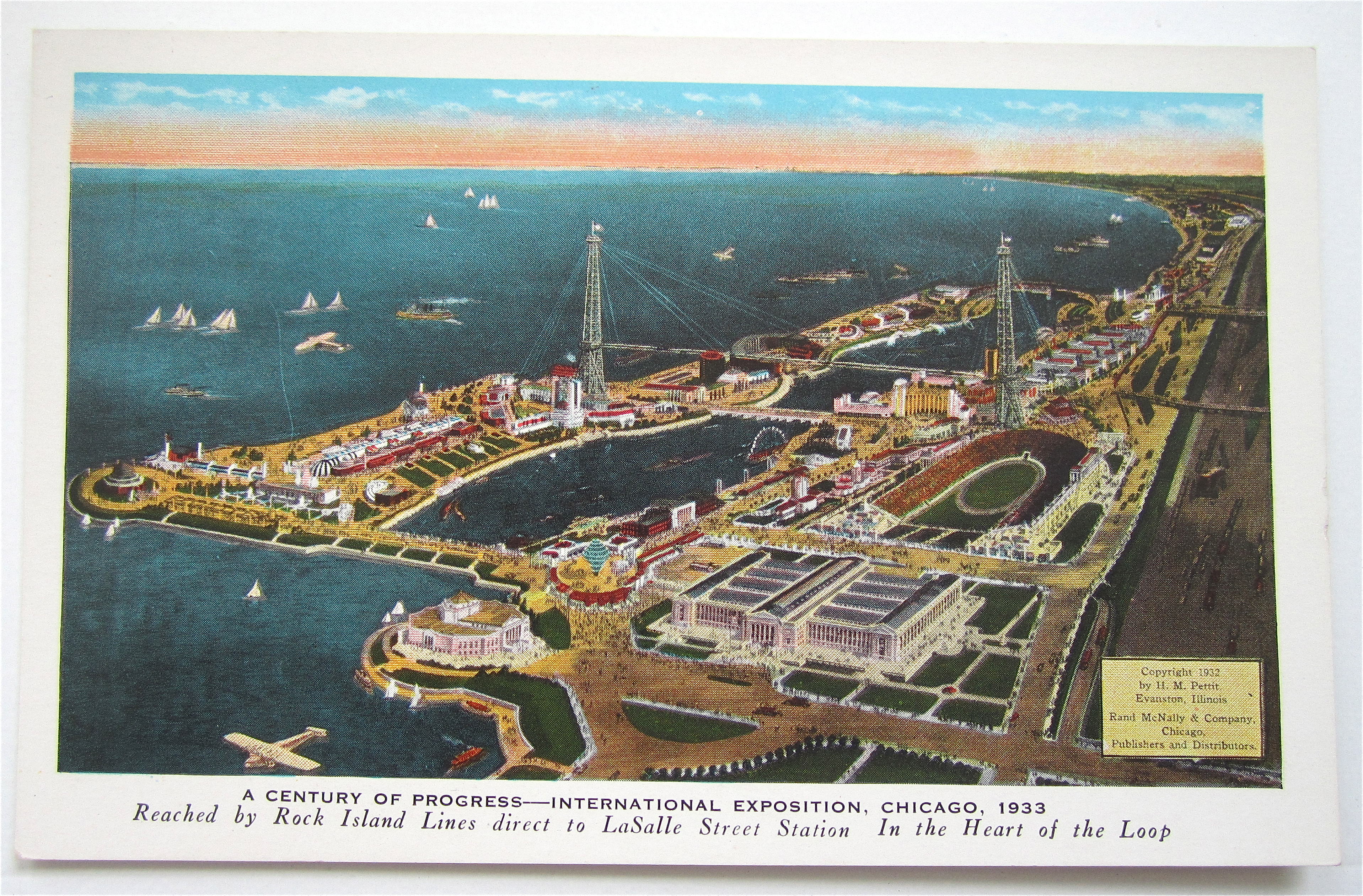 International Exposition, Chicago 1933 Postcard