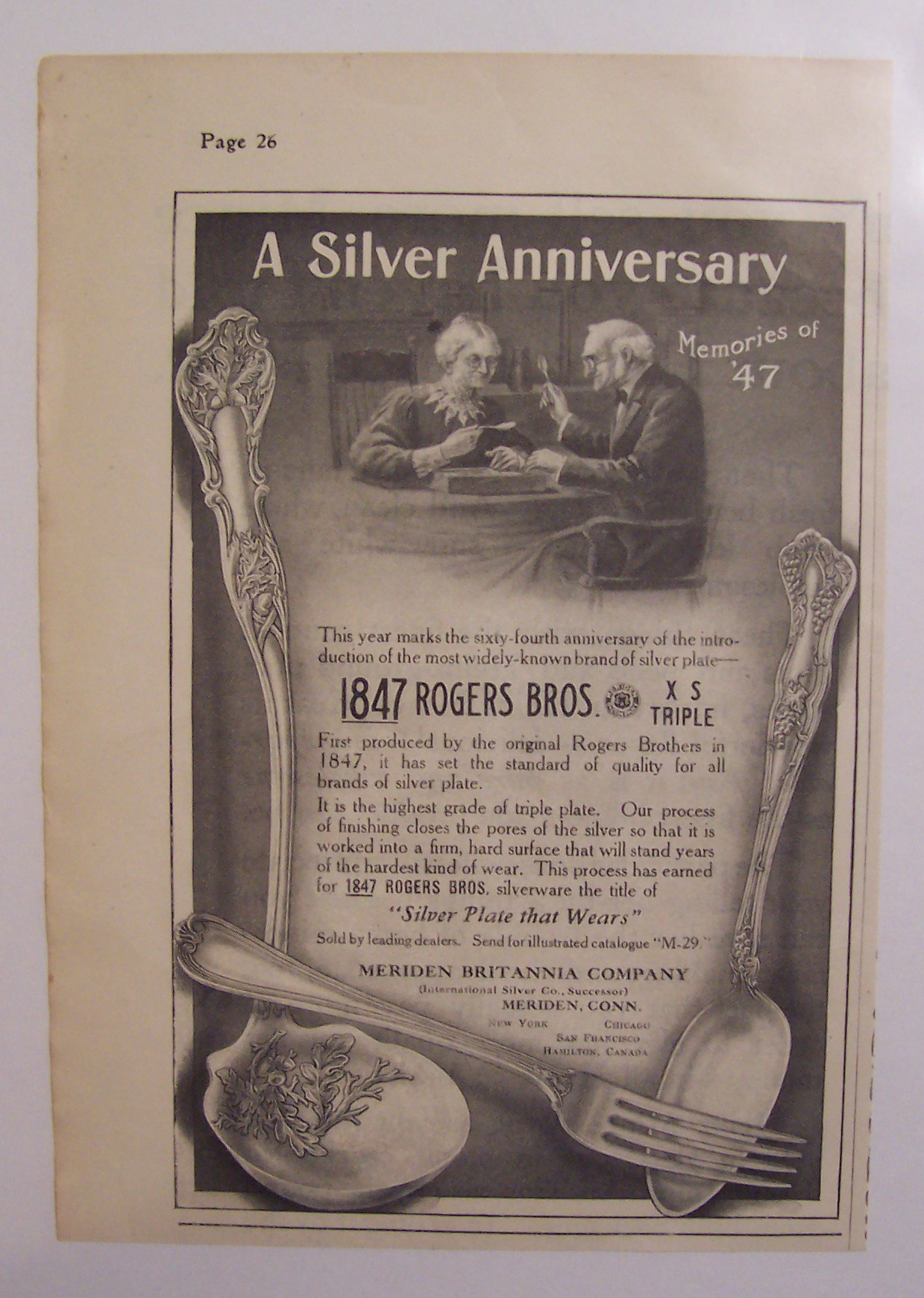 1911  1847 Rogers Bros. Silverware