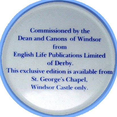 St. George's Chapel, Windsor Castle Plate