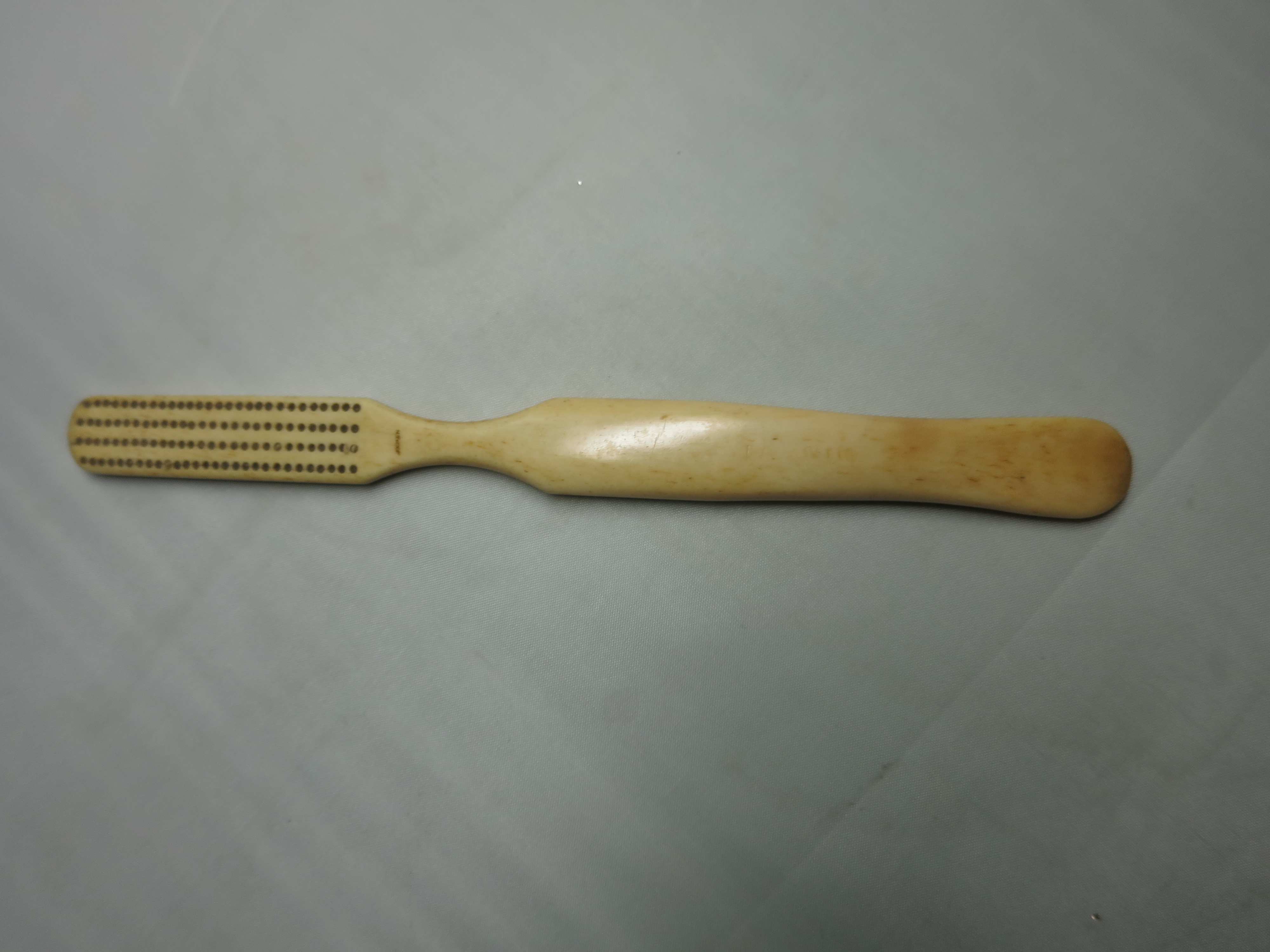 Bone Toothbrush marked Japan and Larkin