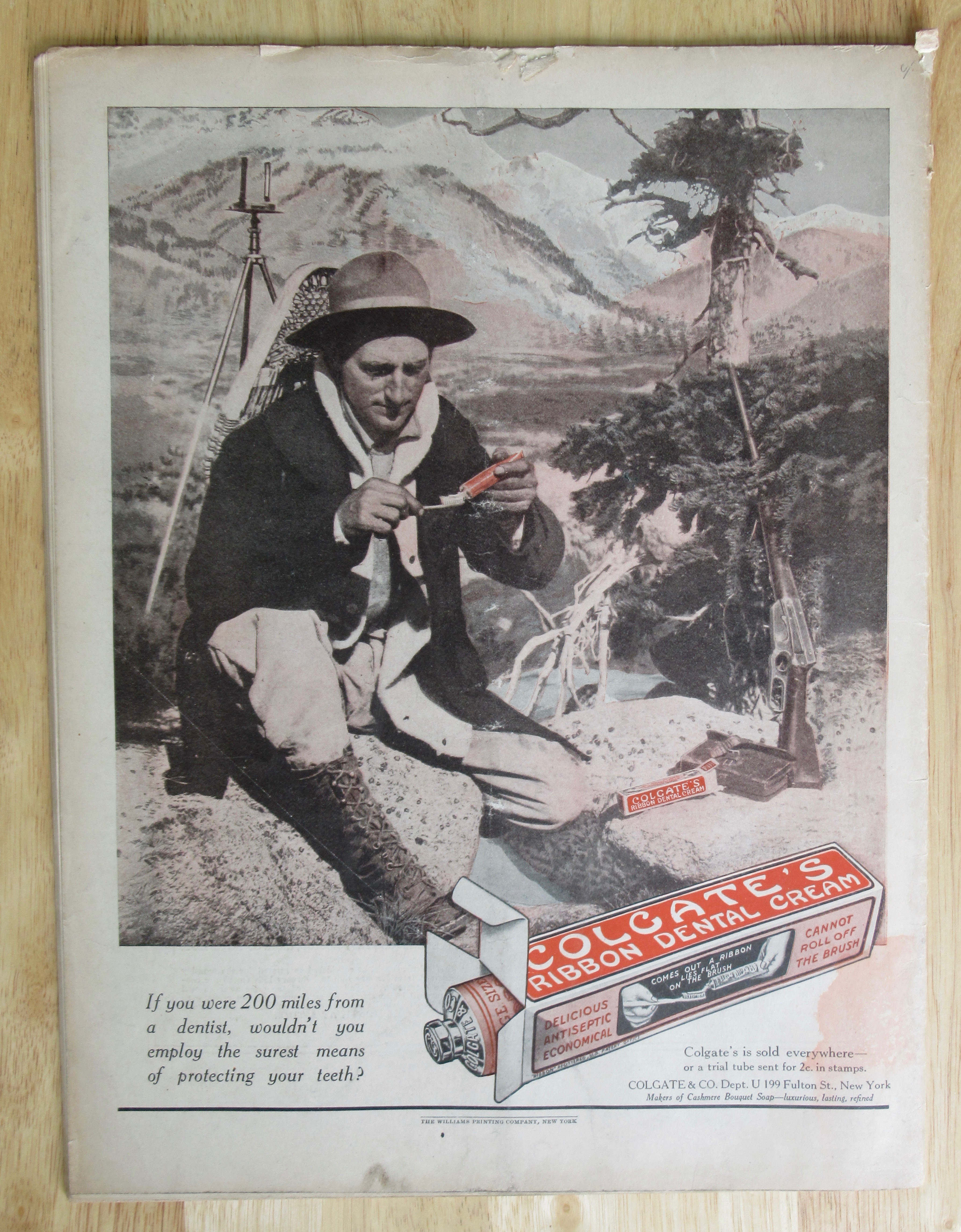 Boy's Life Magazine February 1921 Denman Fink Cover