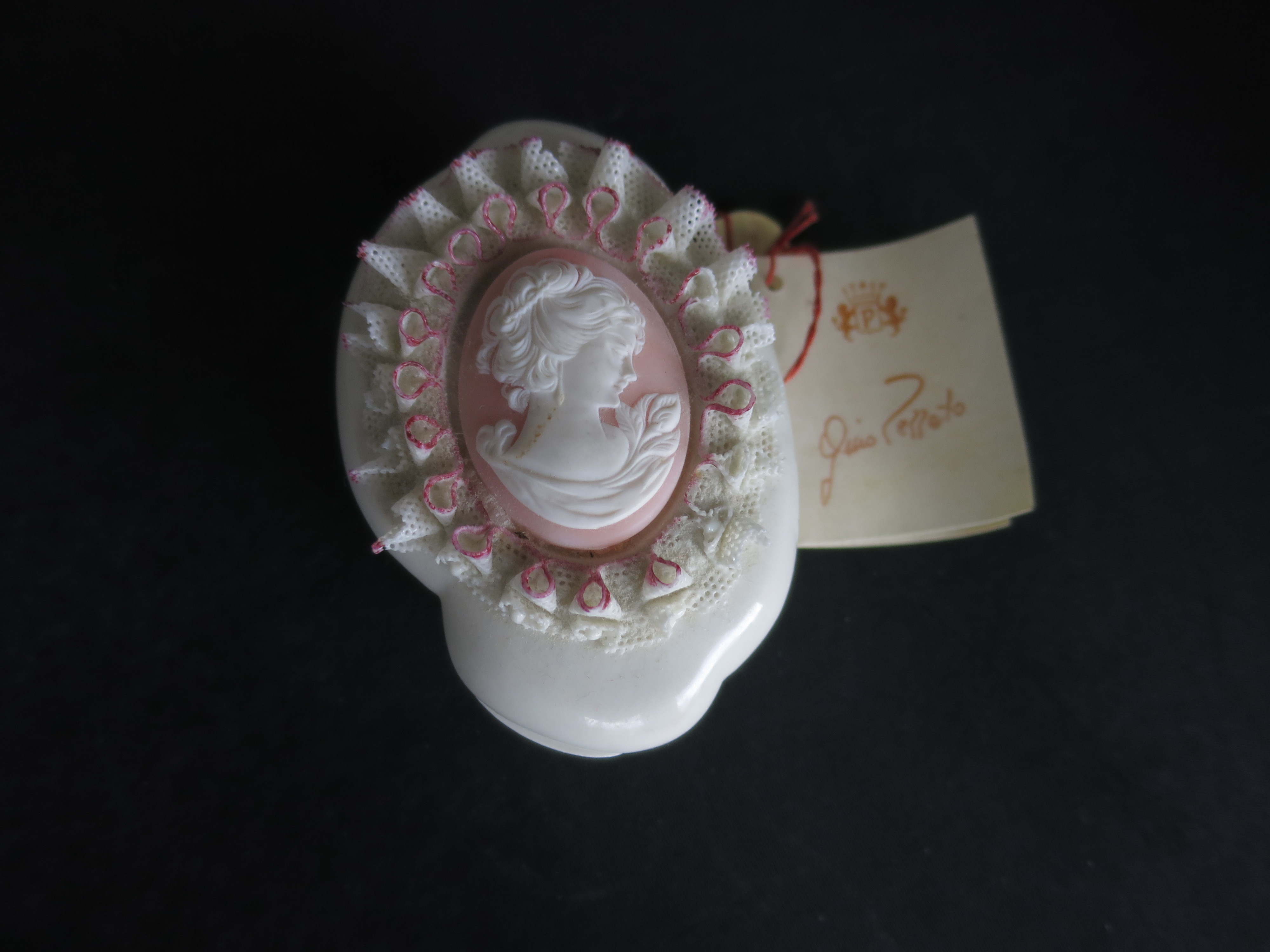 Children of Capodimonte Trinket Box Porcellane D'arte