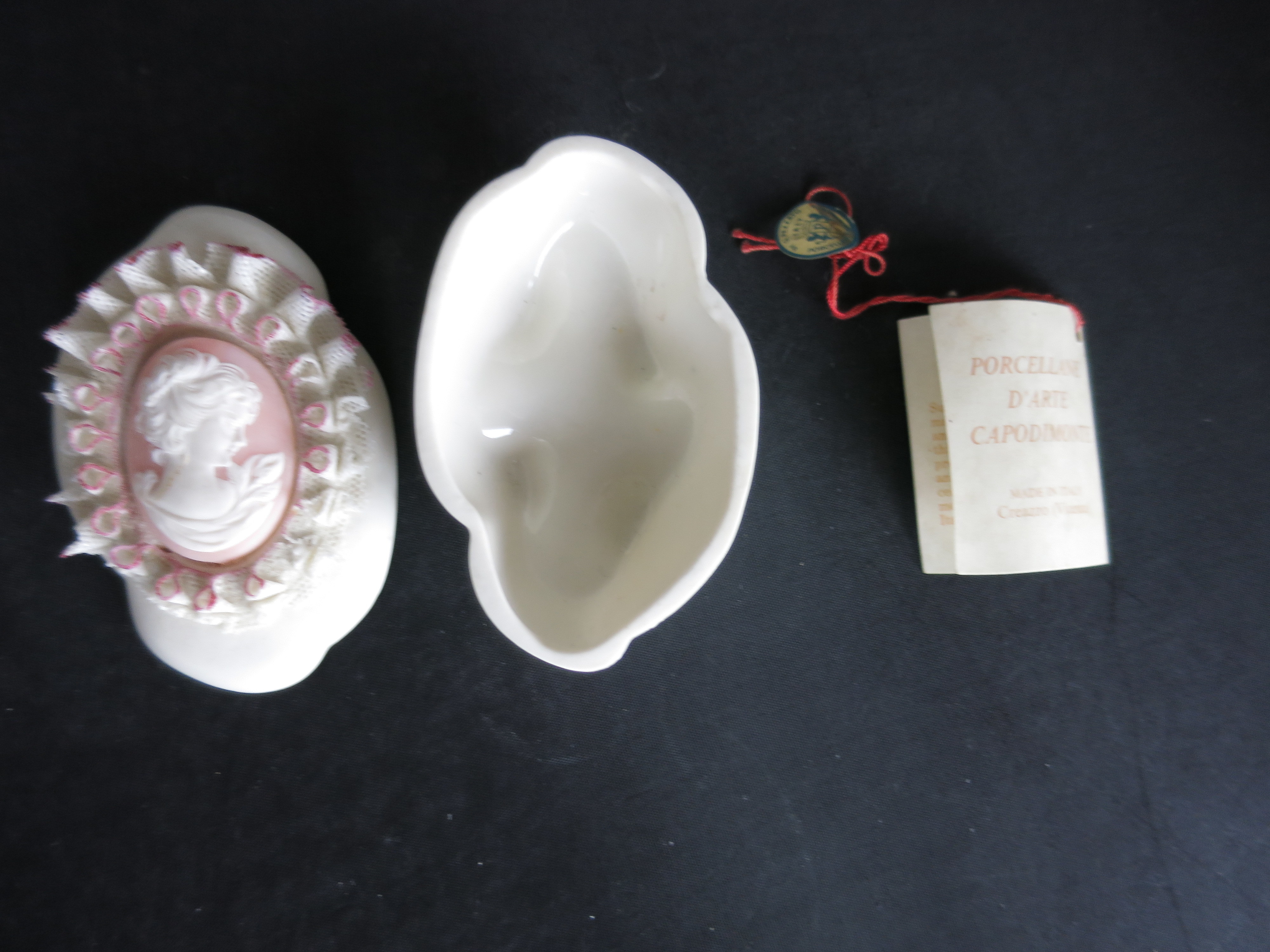Children of Capodimonte Trinket Box Porcellane D'arte