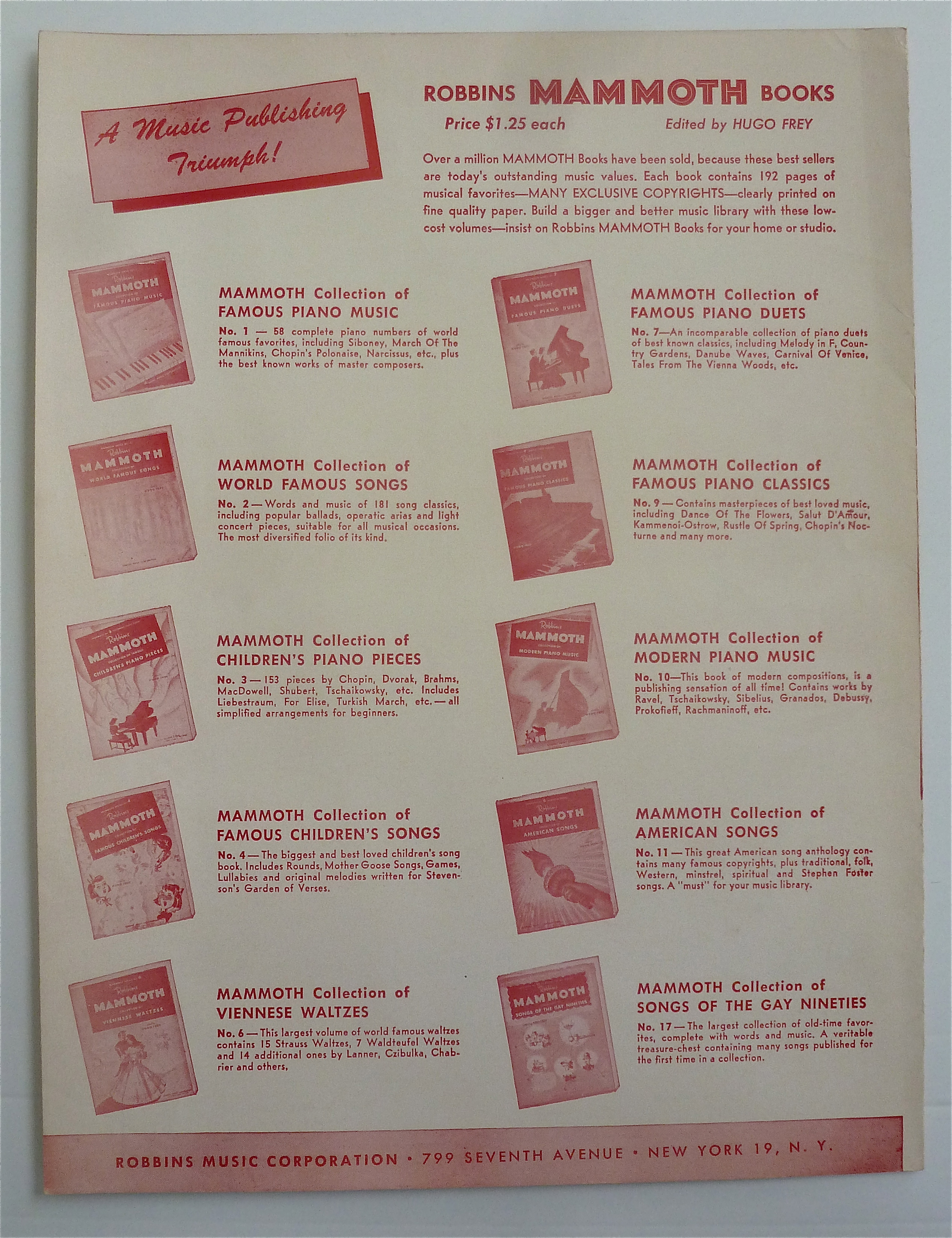Sheet Music For 1951 Young Folks Should Get Married