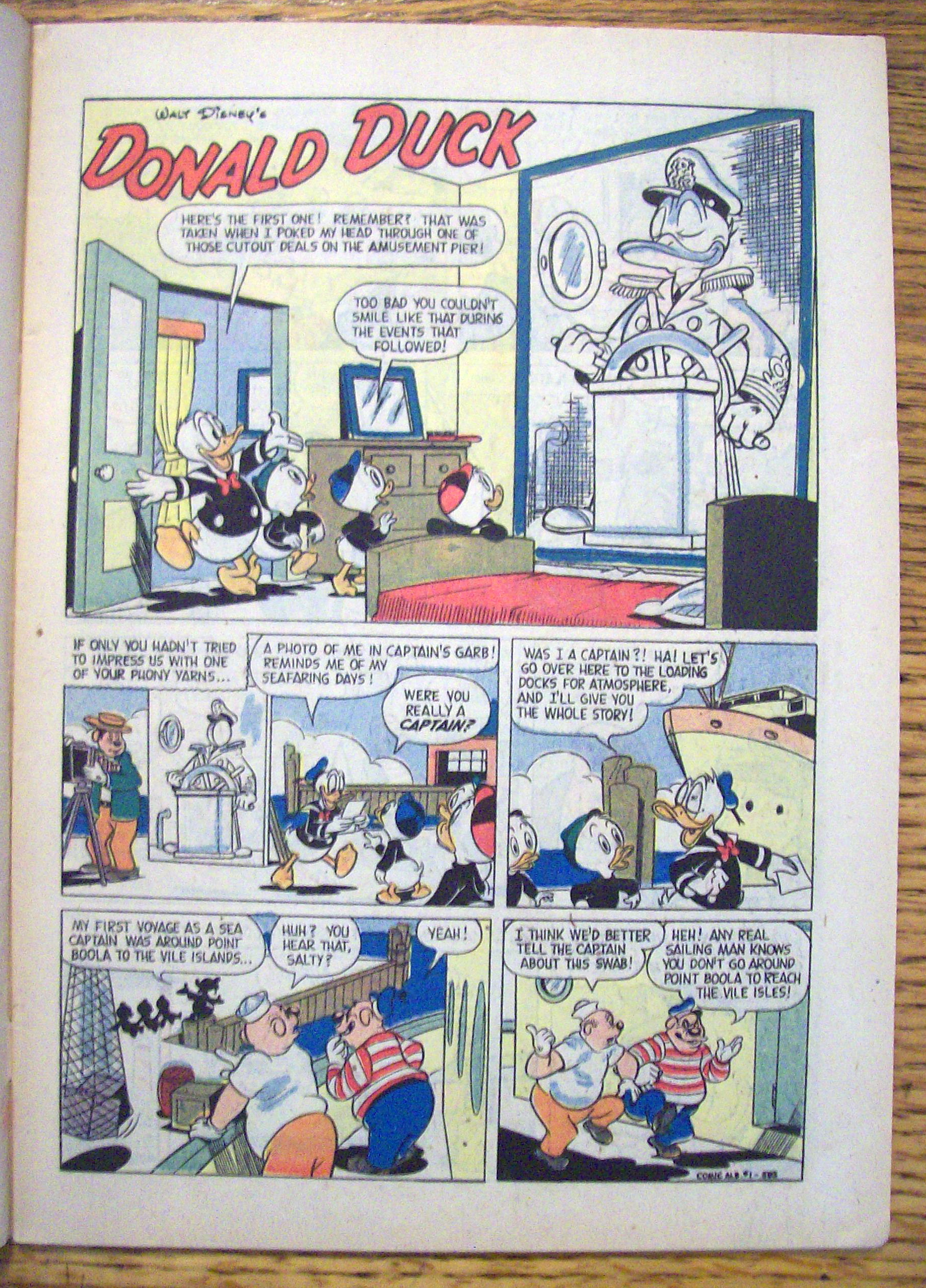 Walt Disney's Donald Duck Comic #1-March-May 1958
