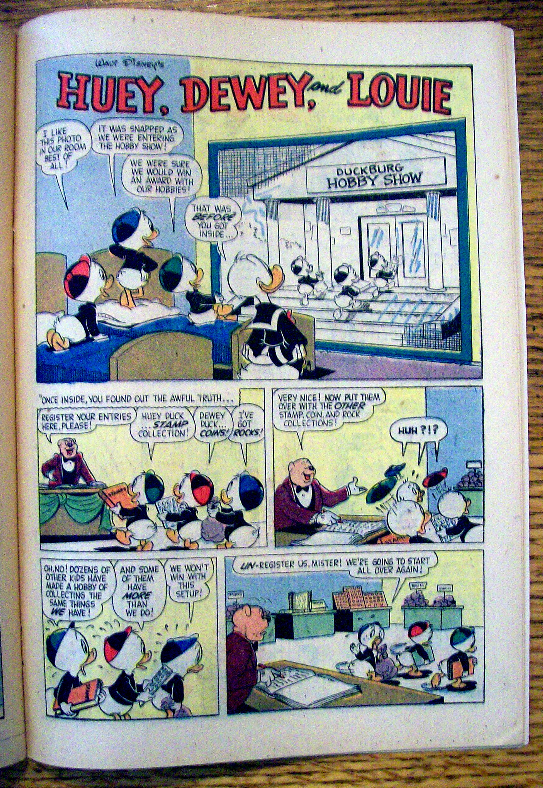 Walt Disney's Donald Duck Comic #1-March-May 1958
